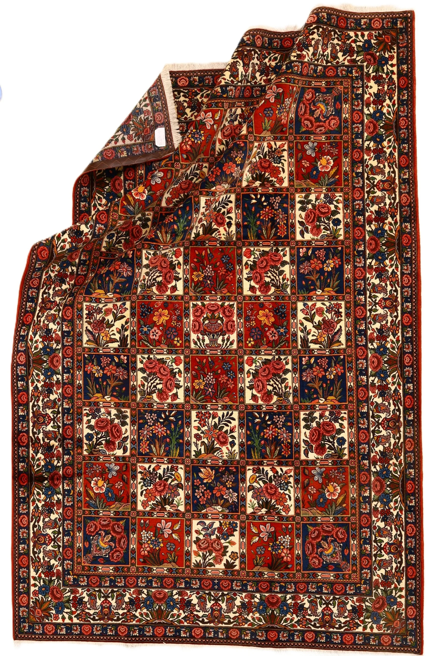 Handgeknüpfter Bakhtiari Perserteppich 322 × 208 cm