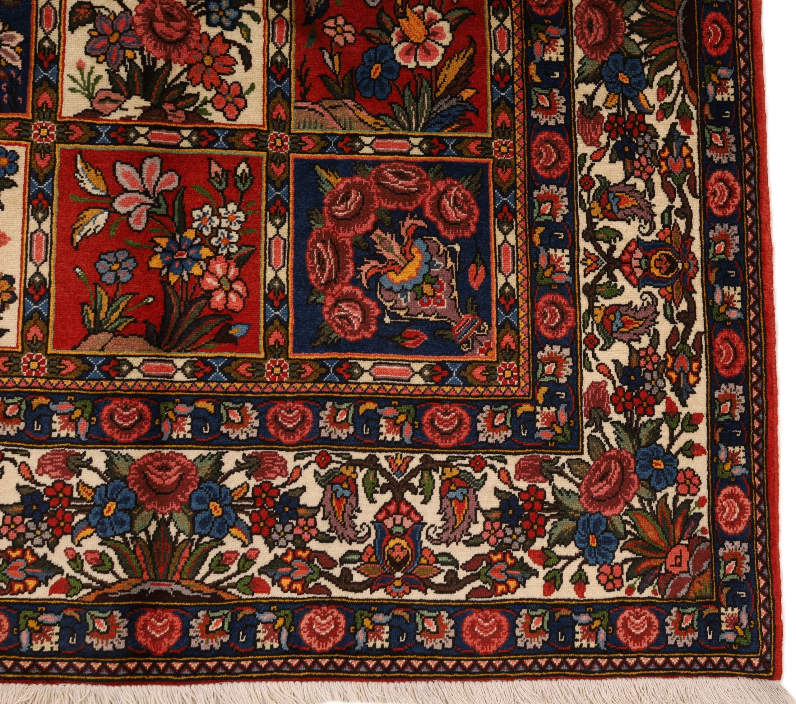 Handgeknüpfter Bakhtiari Perserteppich 322 × 208 cm