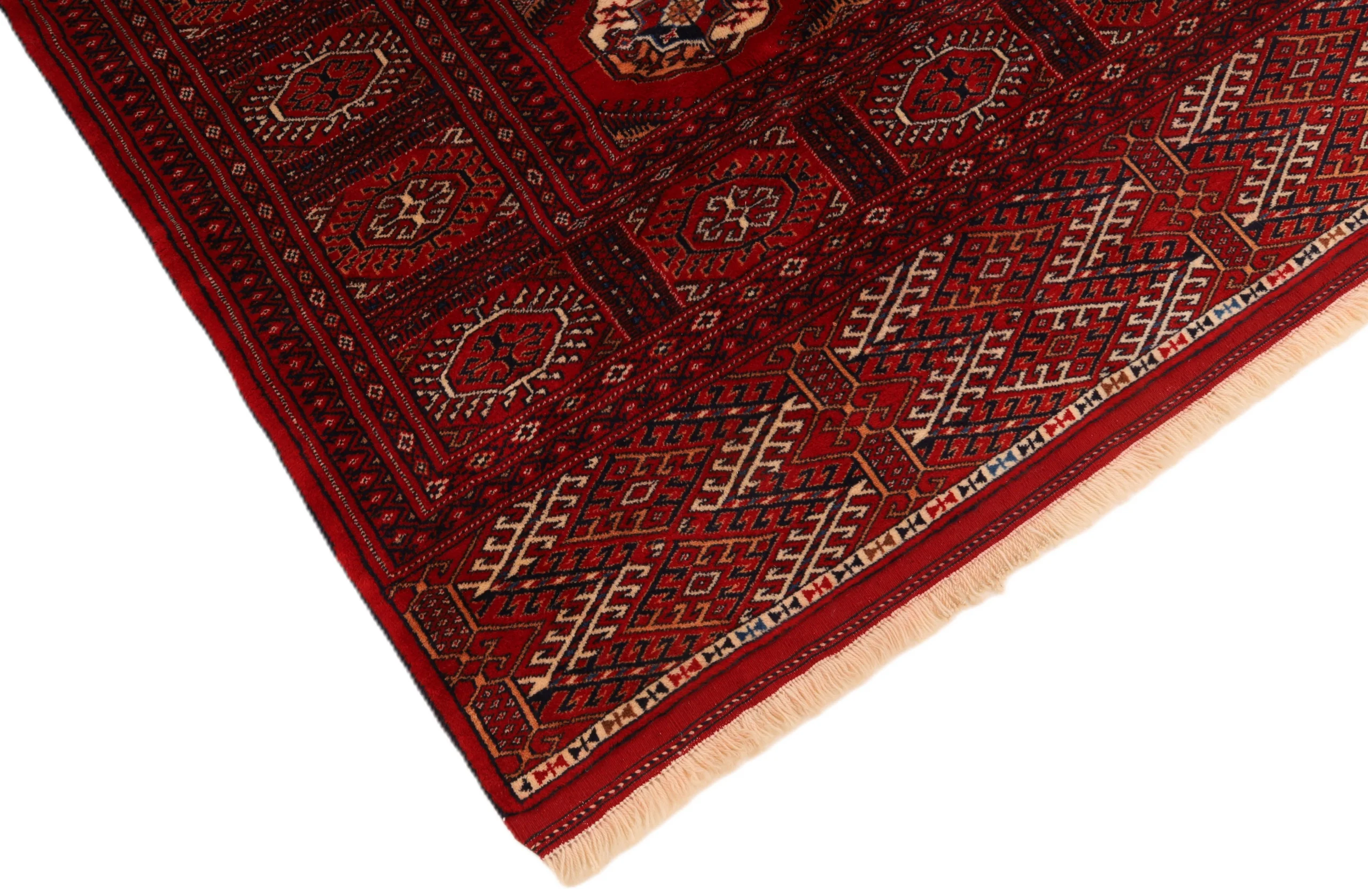 Handgeknüpfter Turkmen Perserteppich 360 × 260 cm