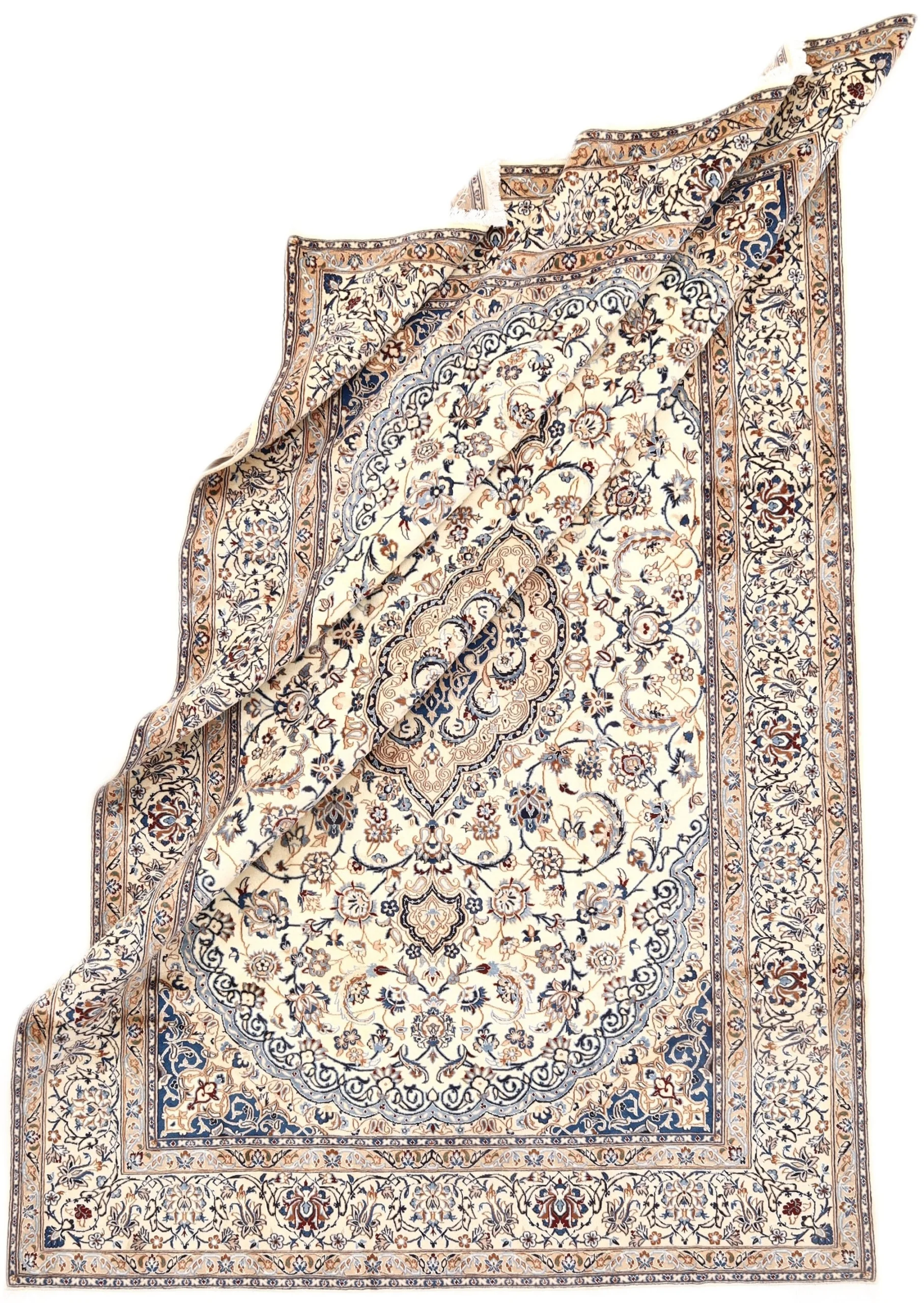 Handgeknüpfter Nain Perserteppich 305 × 200 cm