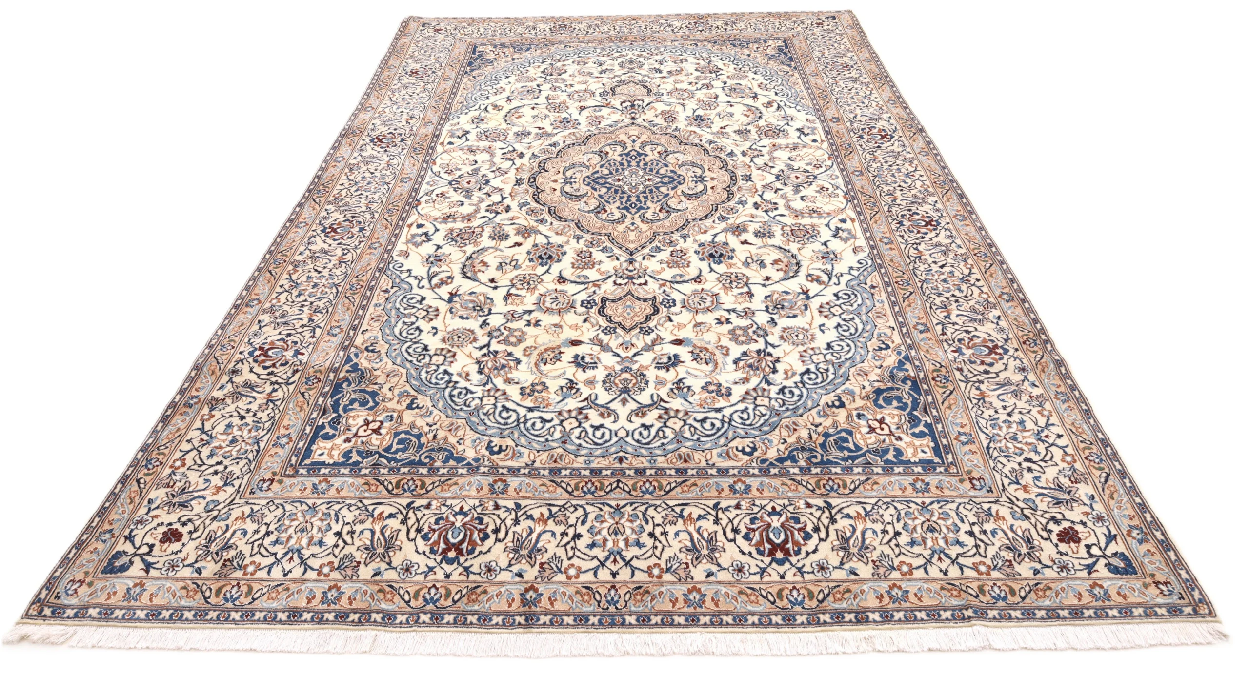 Handgeknüpfter Nain Perserteppich 305 × 200 cm