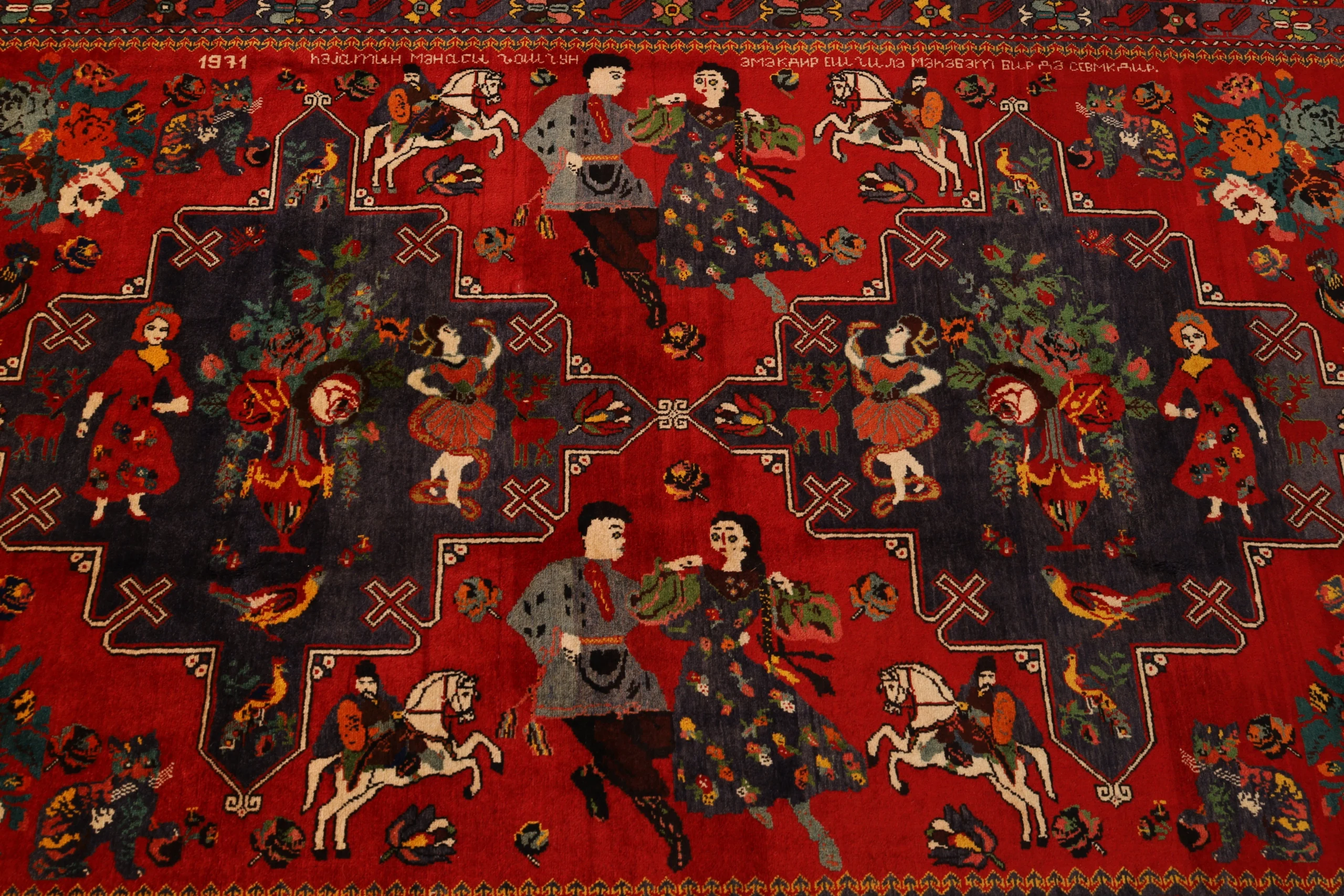 Handgeknüpfter Orientteppich 315 × 205 cm