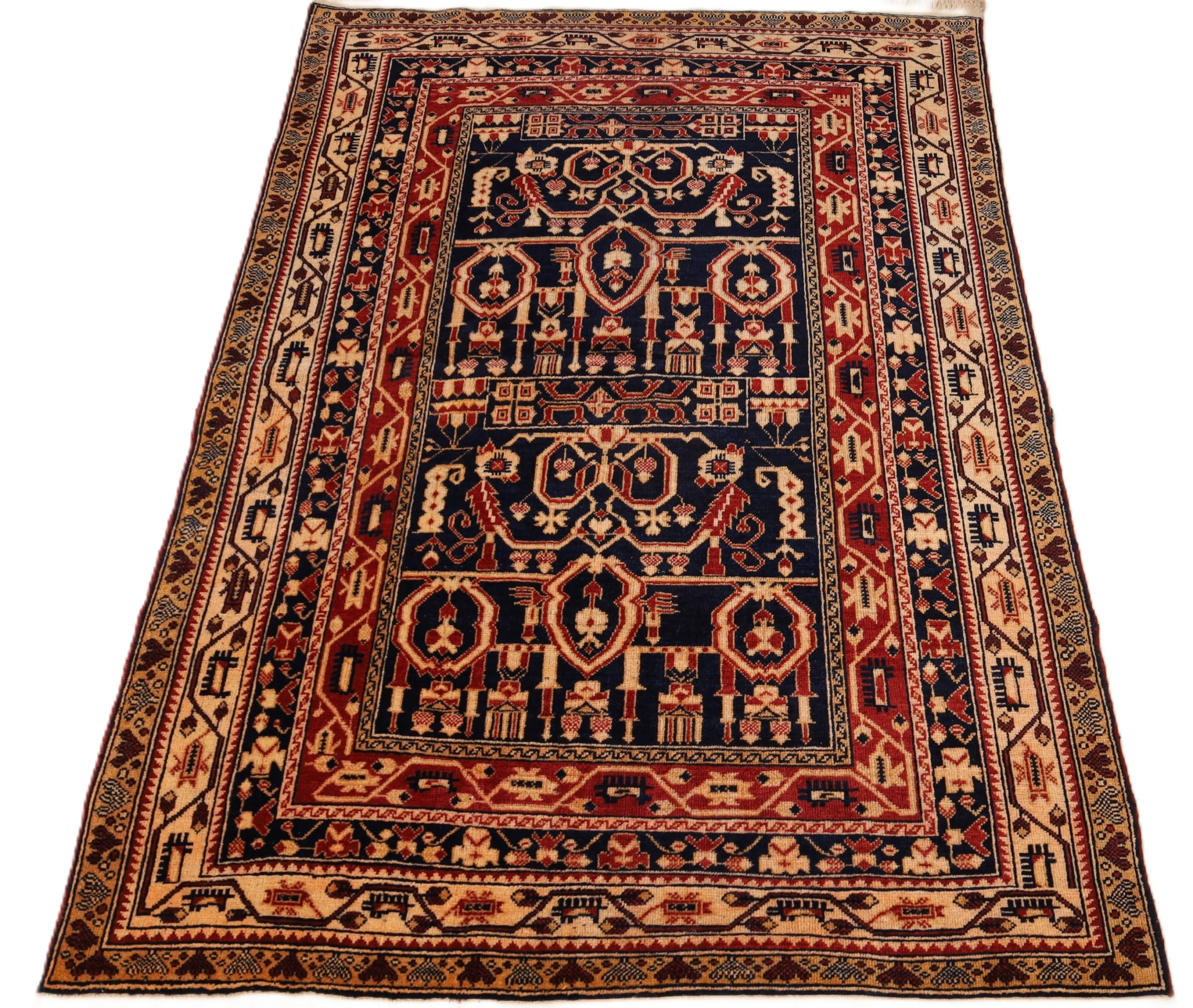 Handgeknüpfter Baluch Perserteppich 143 × 98 cm