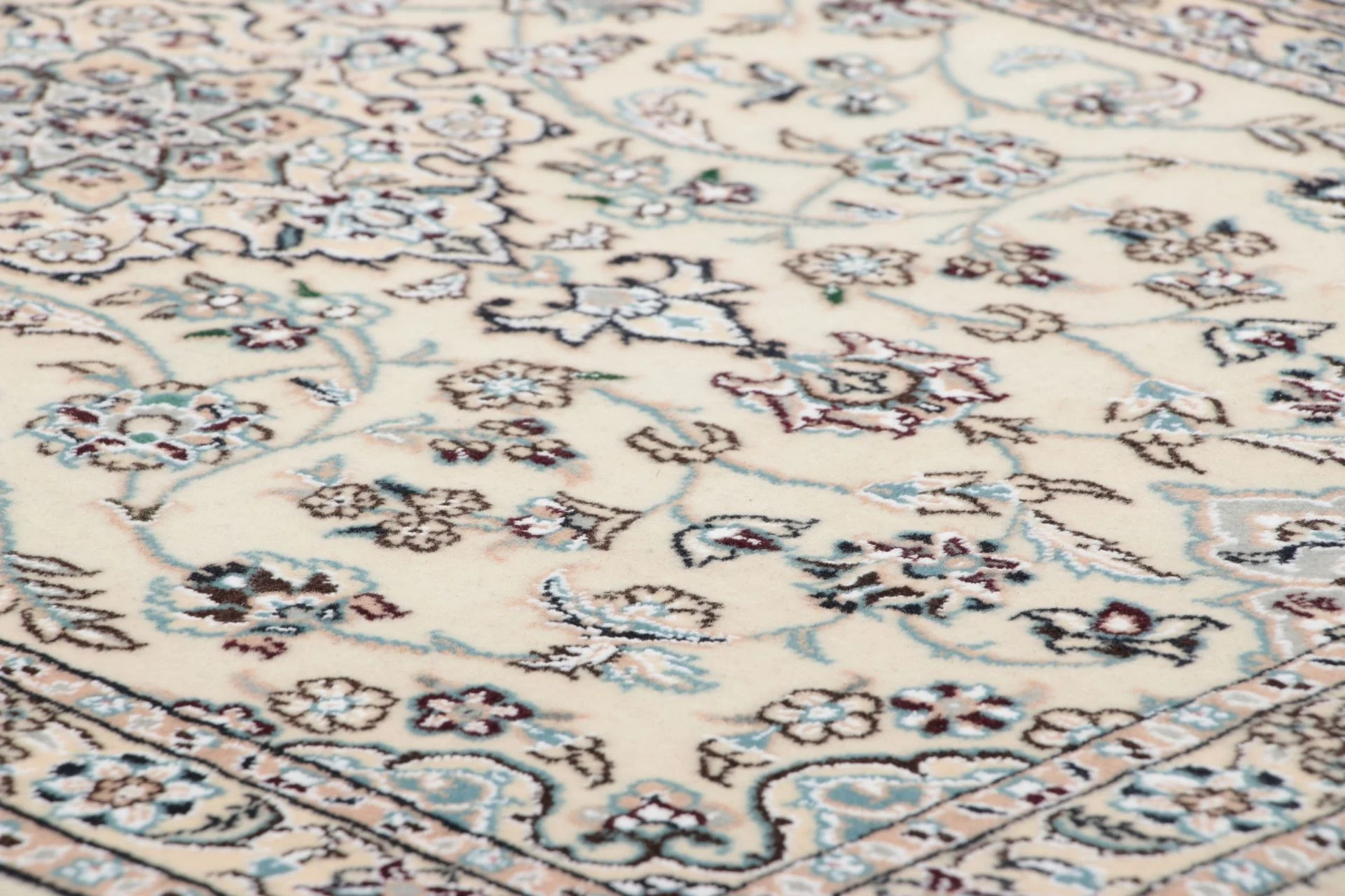 Handgeknüpfter Perserteppich, 70 × 300 cm, Wolle & Seide