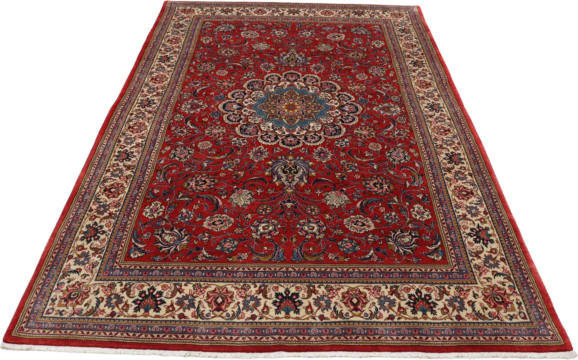 Sarough Perserteppich aus Iran, 205 × 303 cm