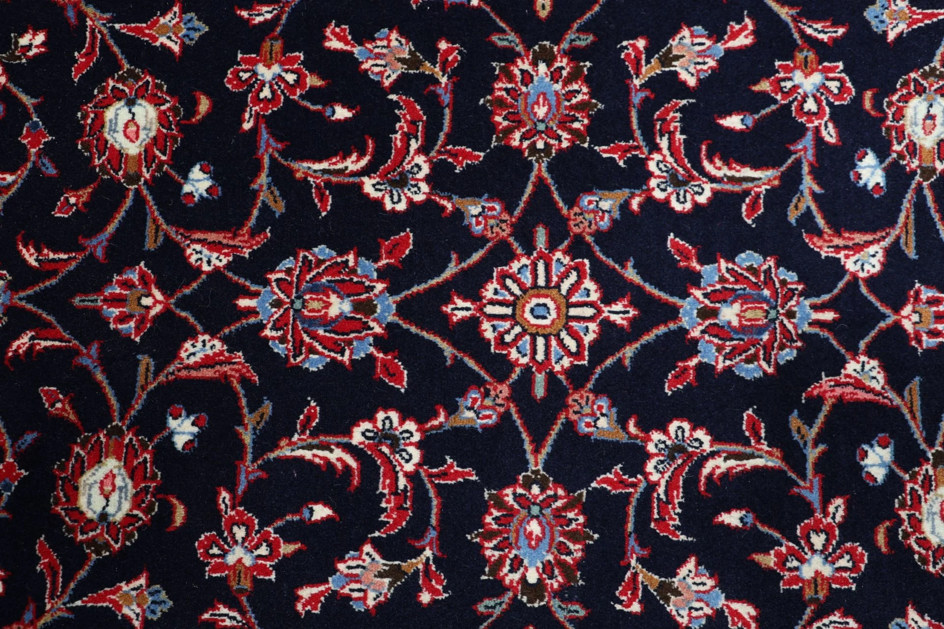 Handgeknüpfter Kashan Perserteppich, 202 × 299 cm, Wolle