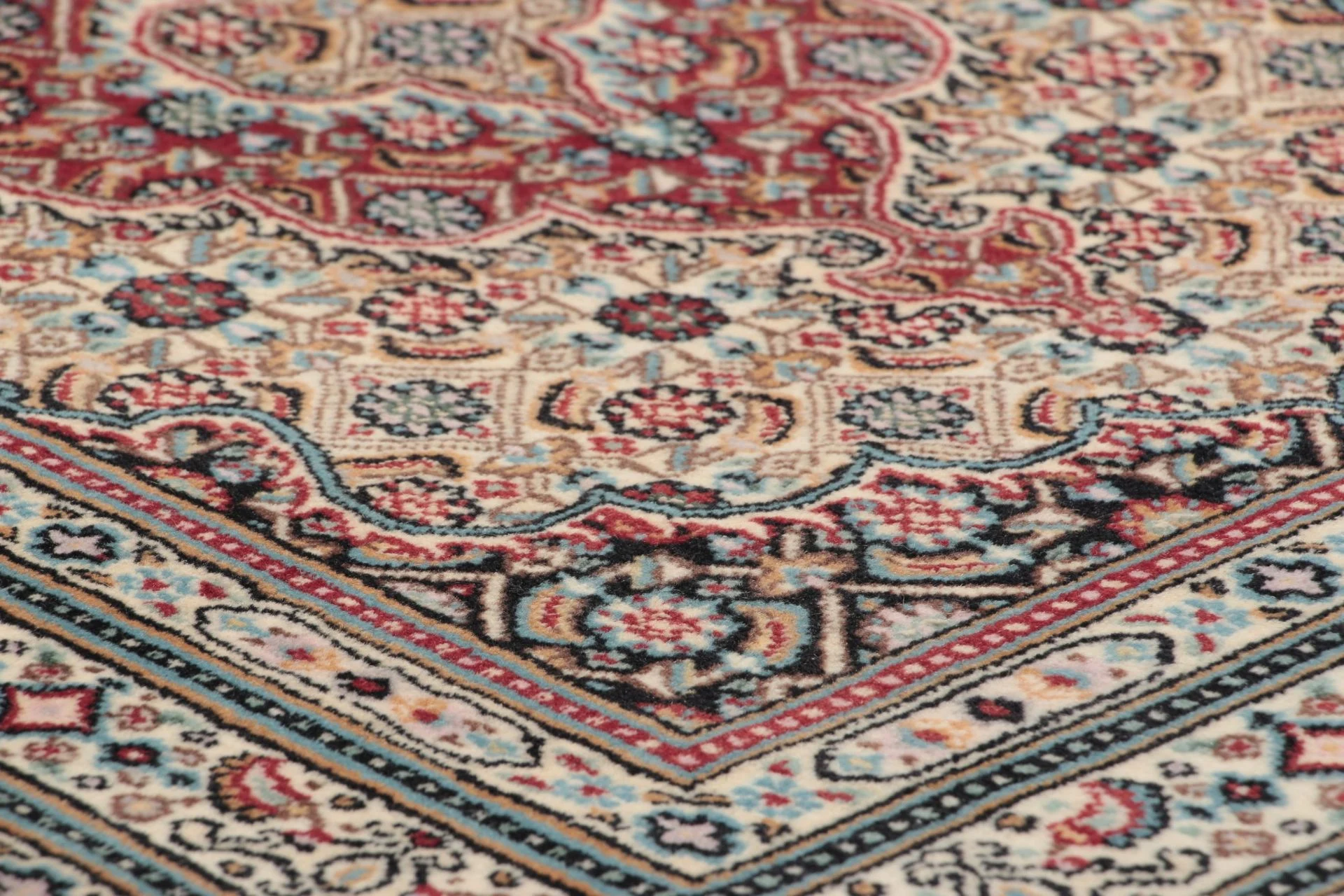 Moud Perserteppich 80 × 253 cm aus Wolle, handgeknüpft