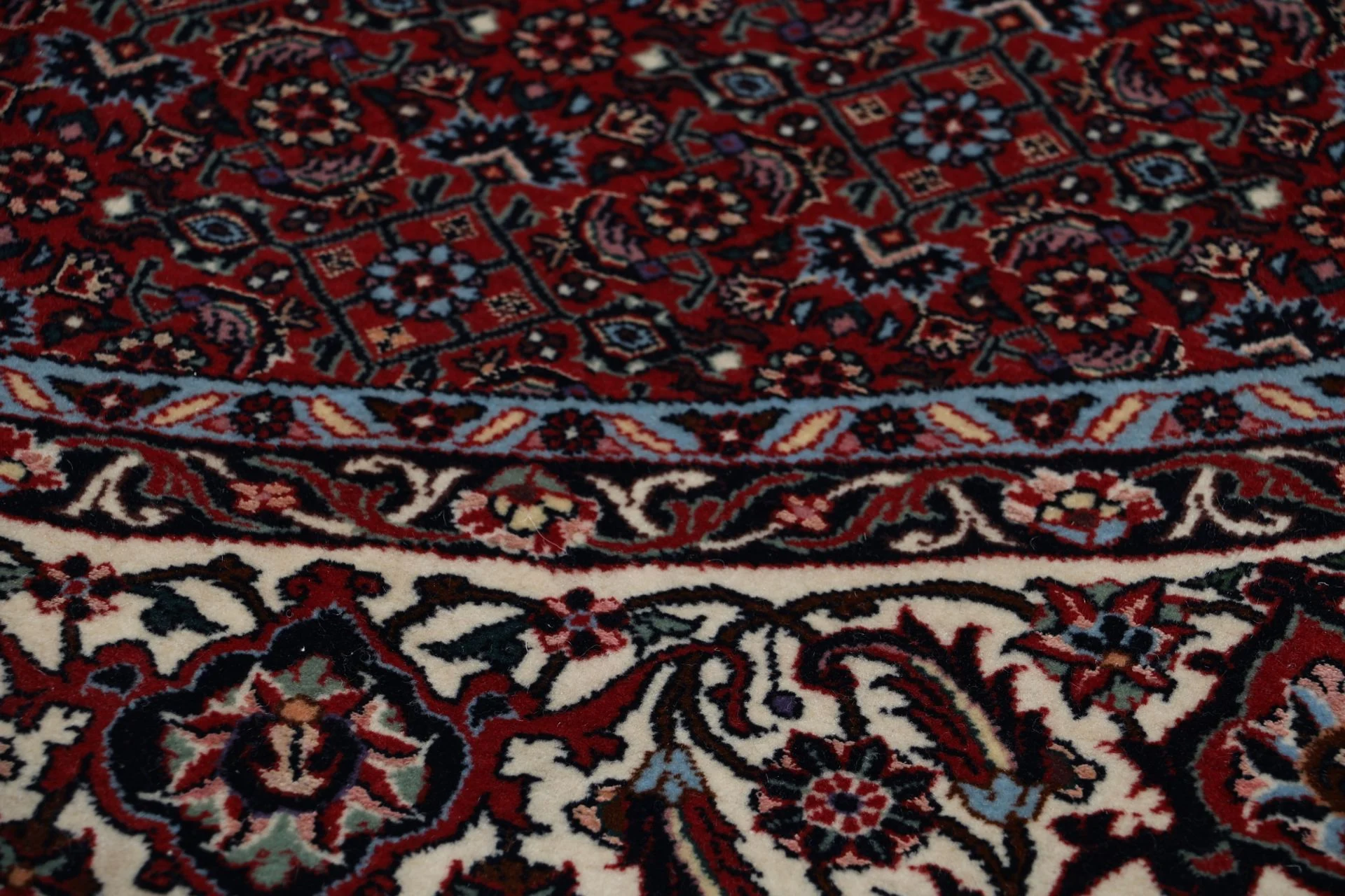 Handgeknüpfter Bijar Perserteppich 220 × 220 cm