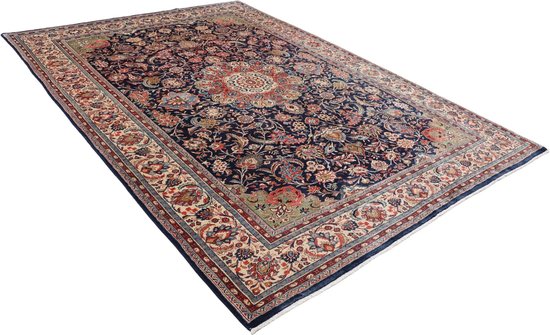 Sarough Perserteppich 223 × 313 cm aus Wolle, handgeknüpft