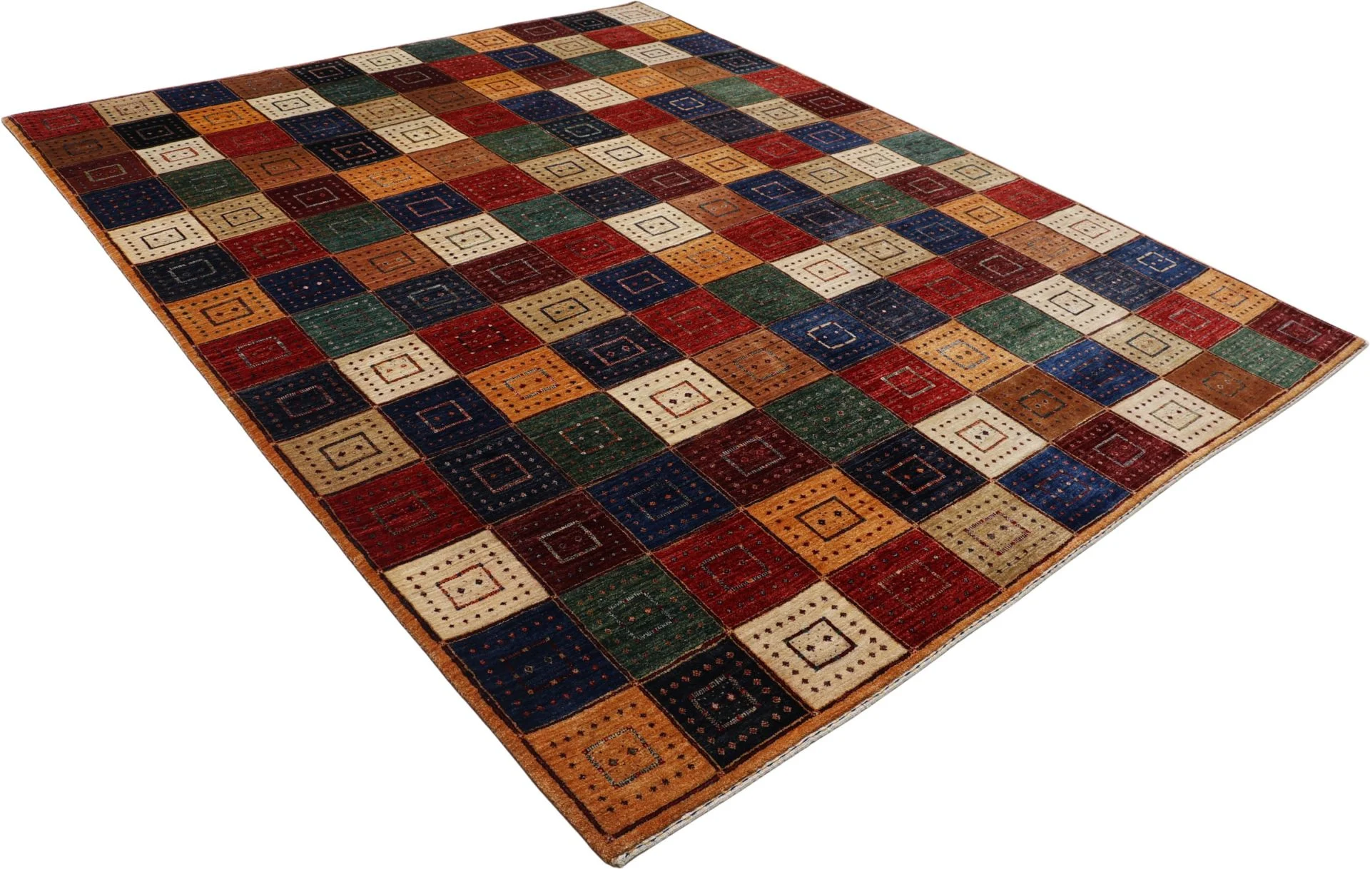 Loribaft Orientteppich 248 × 310 cm aus Wolle, handgeknüpft