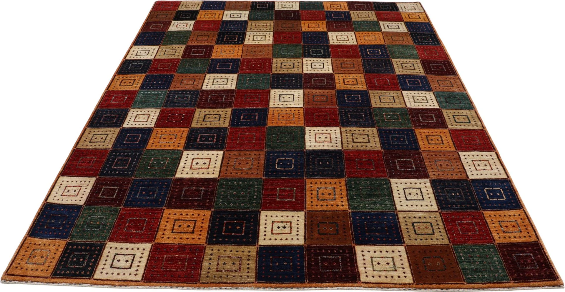 Loribaft Orientteppich 248 × 310 cm aus Wolle, handgeknüpft