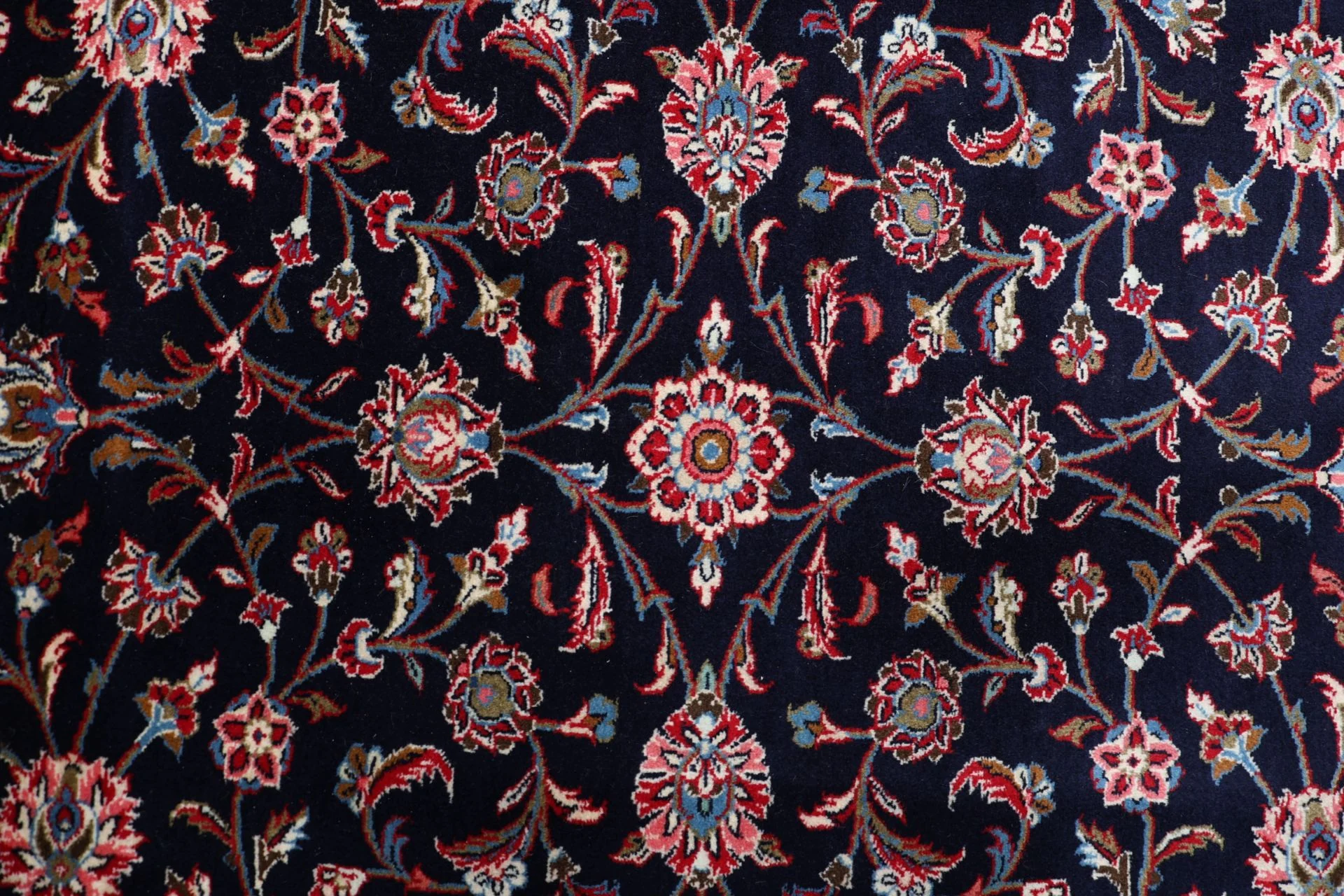 Handgeknüpfter Kashan Perserteppich 251 × 340 cm
