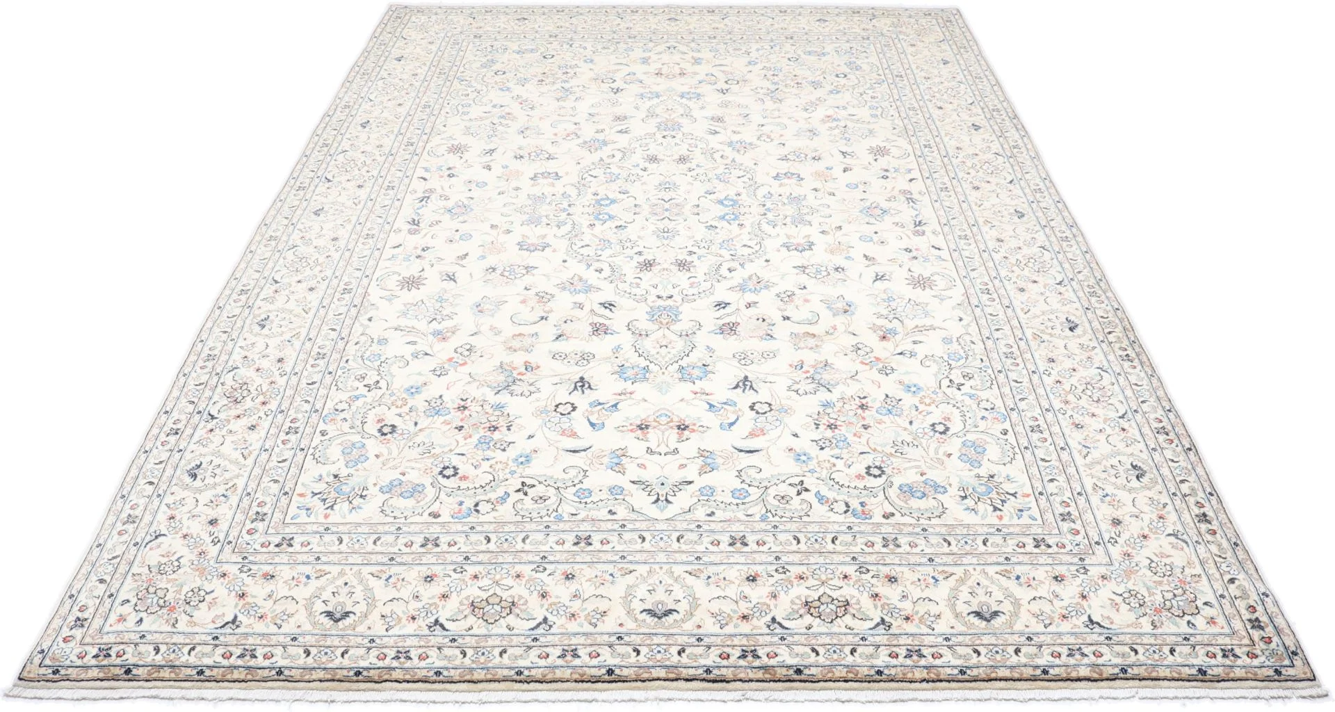 Handgeknüpfter Kashan Perserteppich 255 × 355 cm