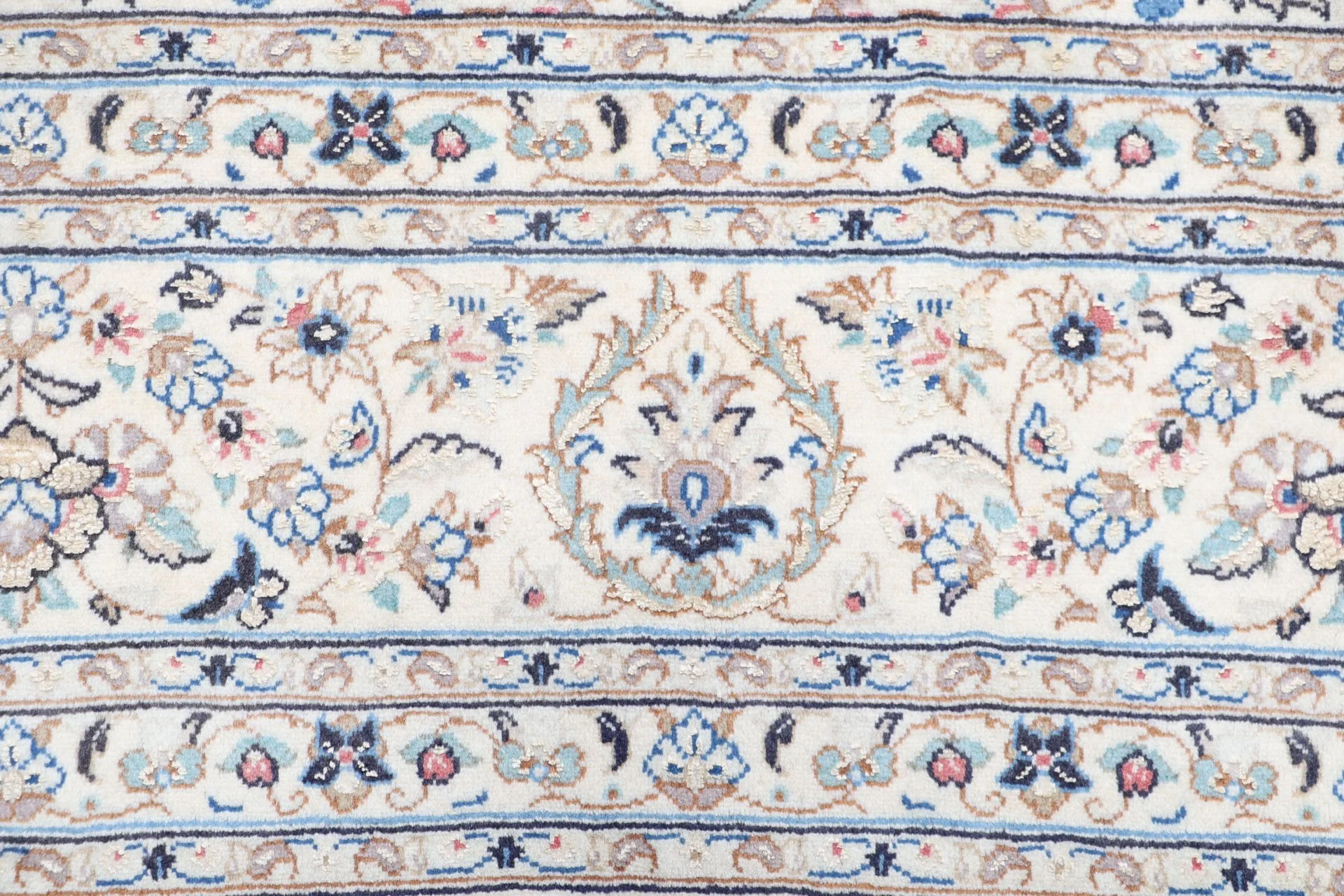 Handgeknüpfter Kashan Perserteppich 255 × 355 cm
