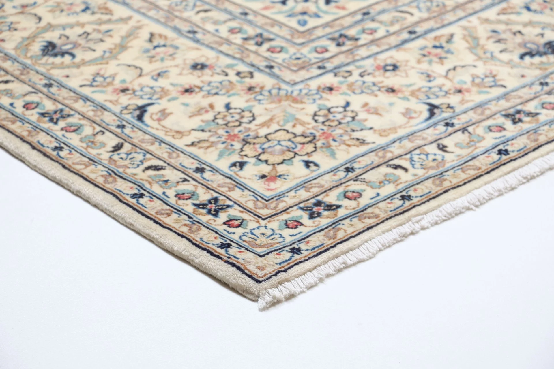 Handgeknüpfter Kashan Perserteppich 255 × 355 cm