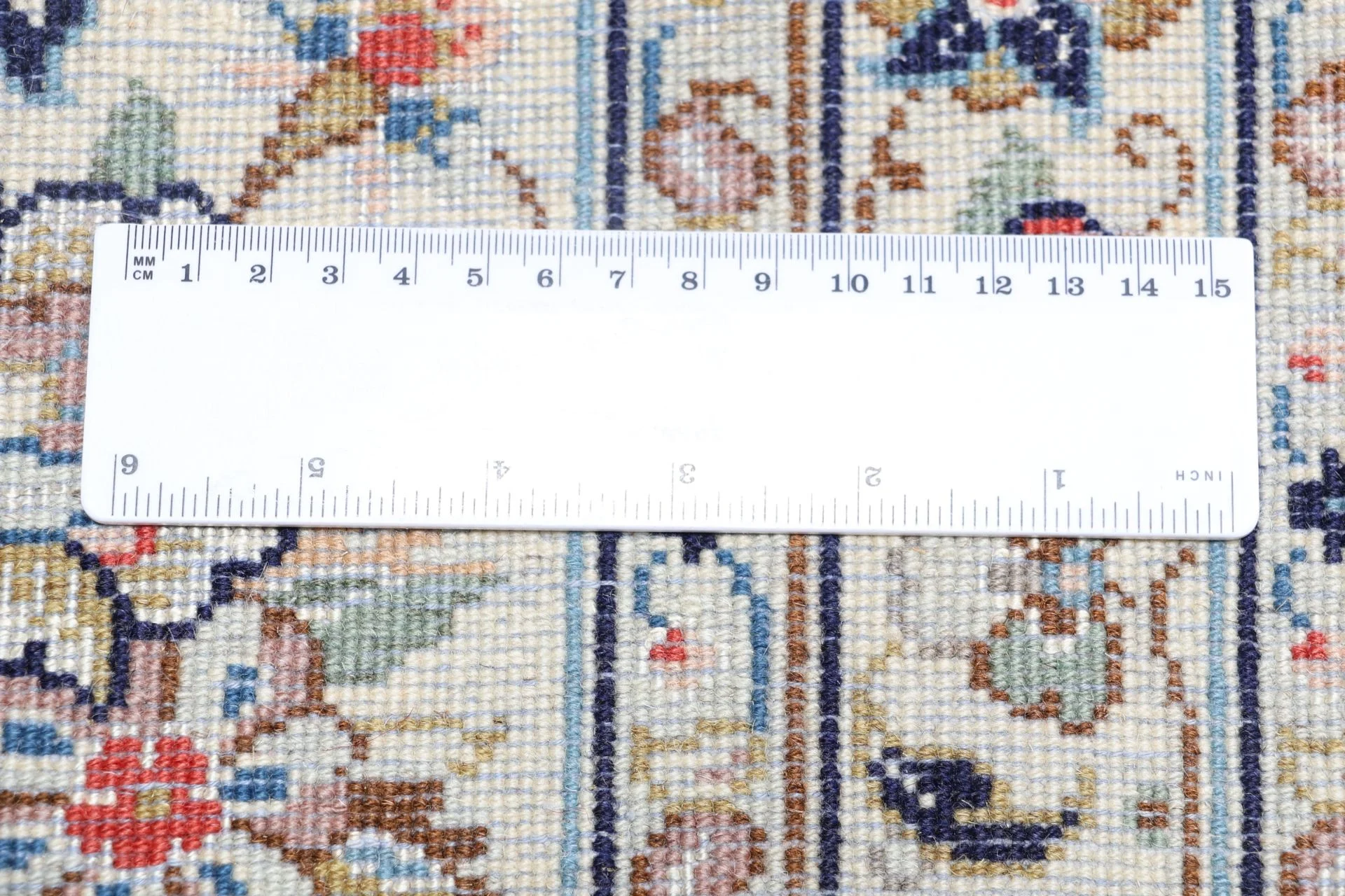 Handgeknüpfter Kashan Perserteppich 255 × 355 cm
