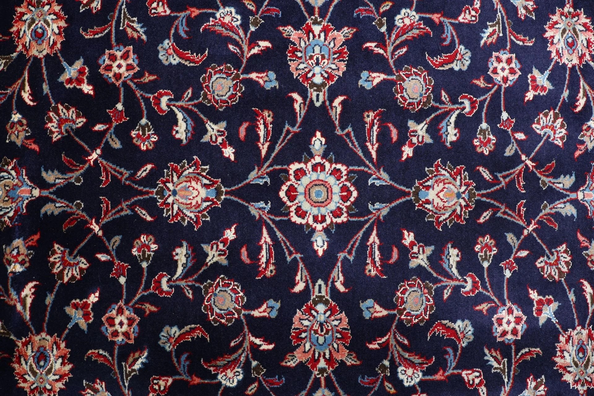Kashan Perserteppich 250 × 350 cm aus Wolle, handgeknüpft