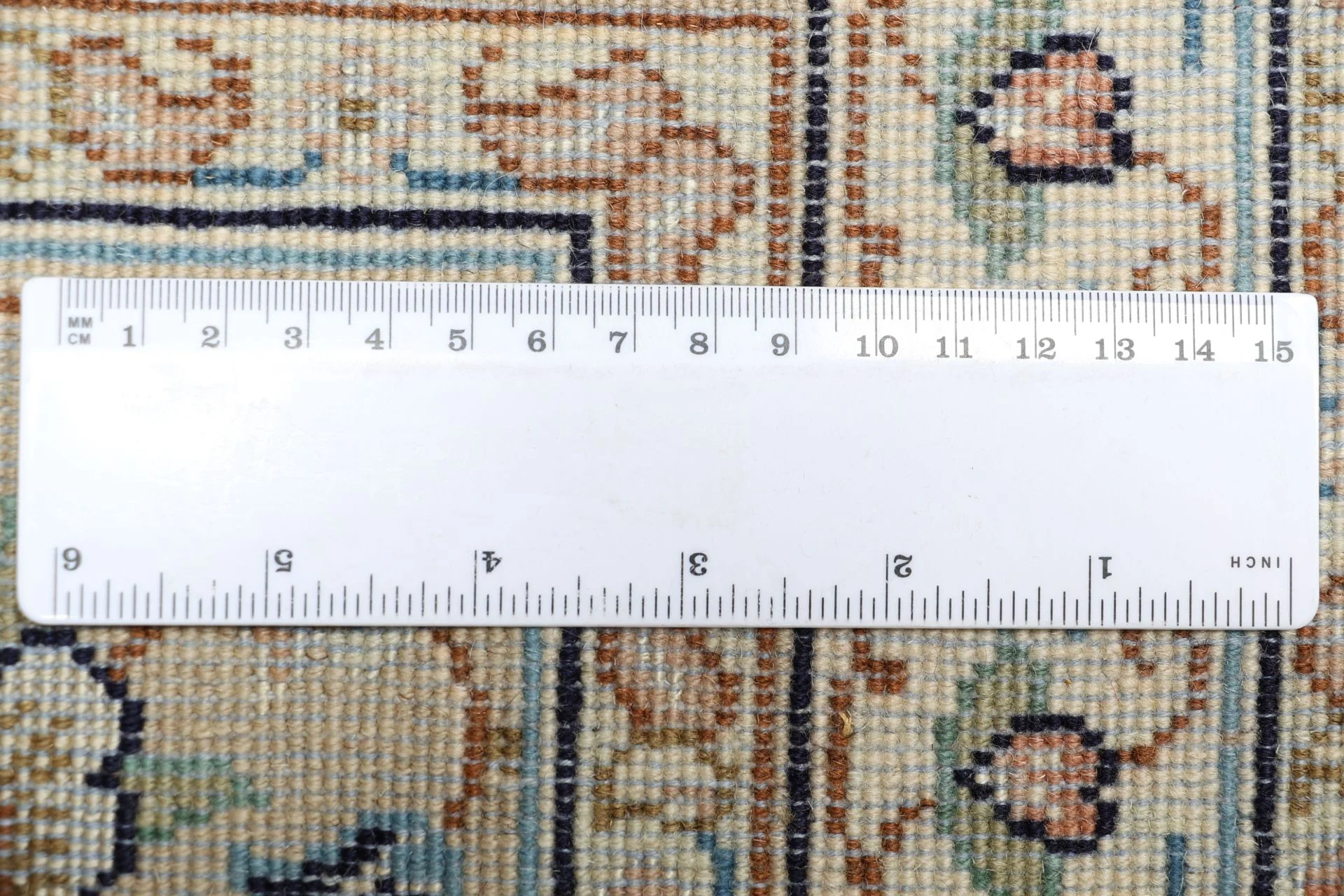 Handgeknüpfter Kashan Perserteppich 249 × 355 cm