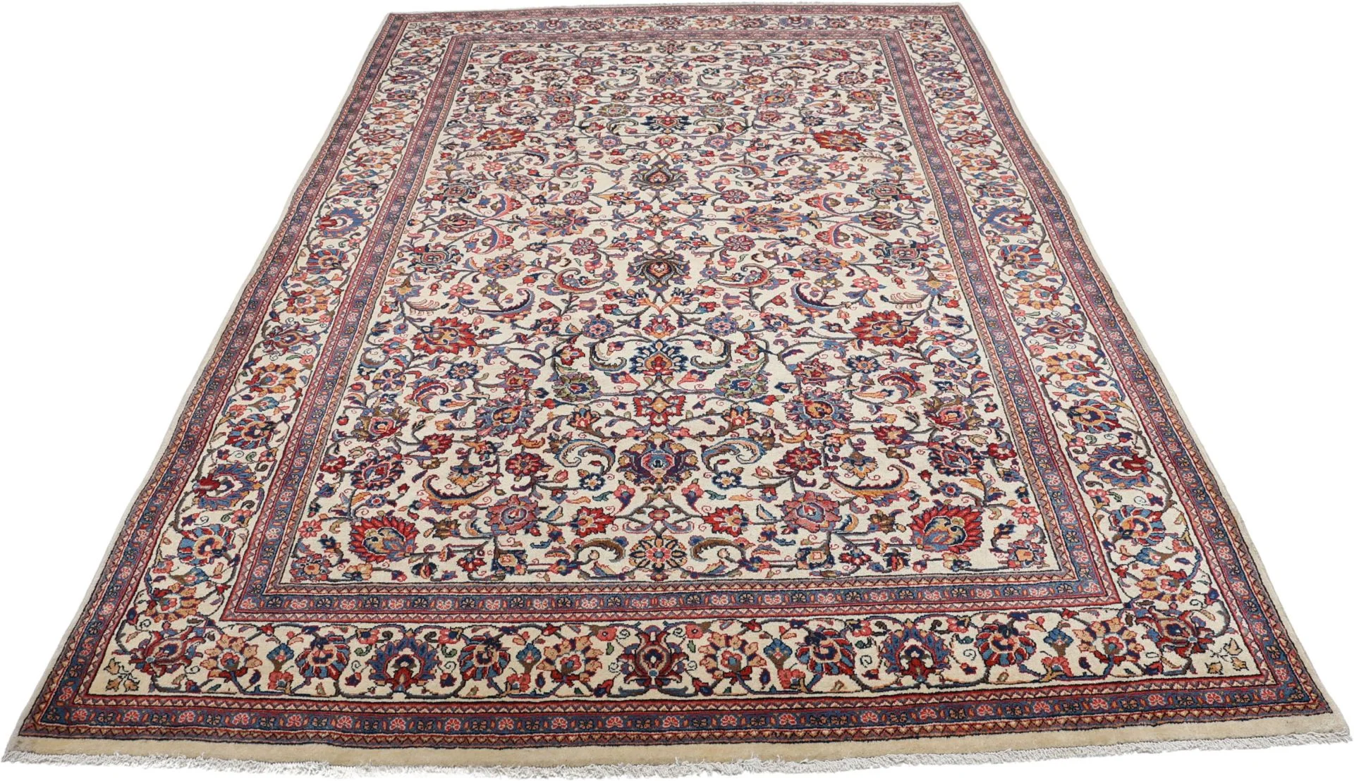 Sarough Perserteppich 206 × 312 cm aus Wolle, handgeknüpft