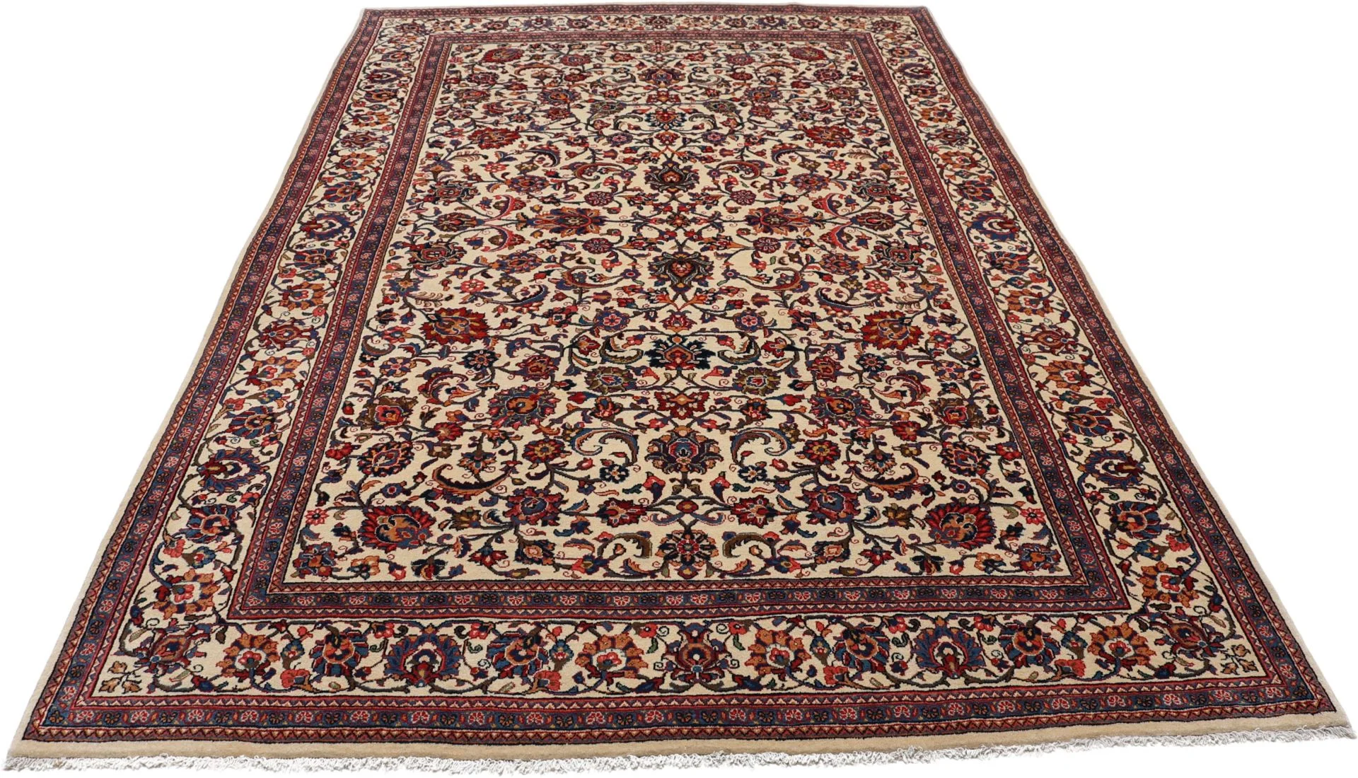 Sarough Perserteppich 206 × 312 cm aus Wolle, handgeknüpft