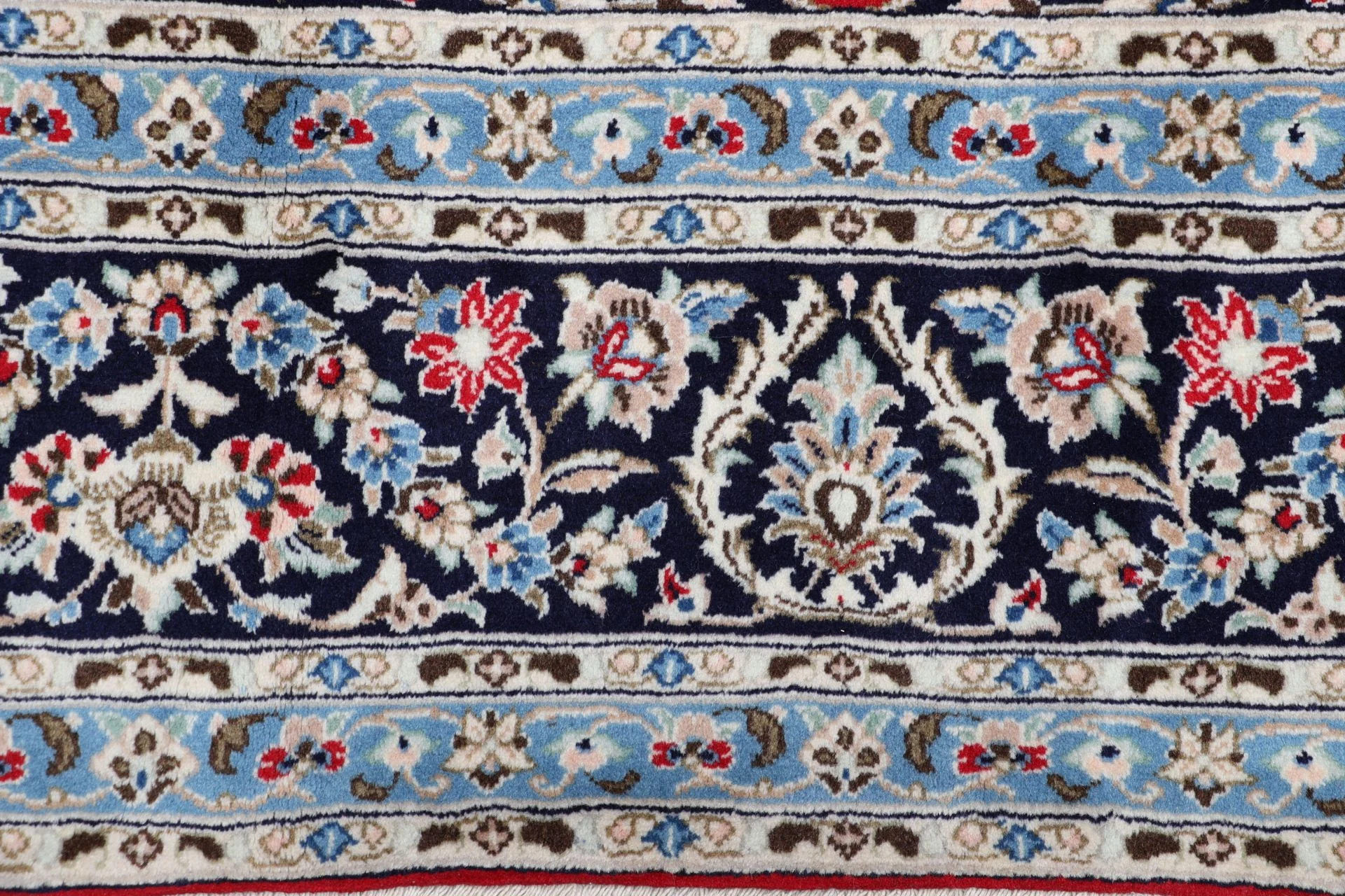 Kashan Perserteppich 248 × 355 cm aus Wolle, handgeknüpft