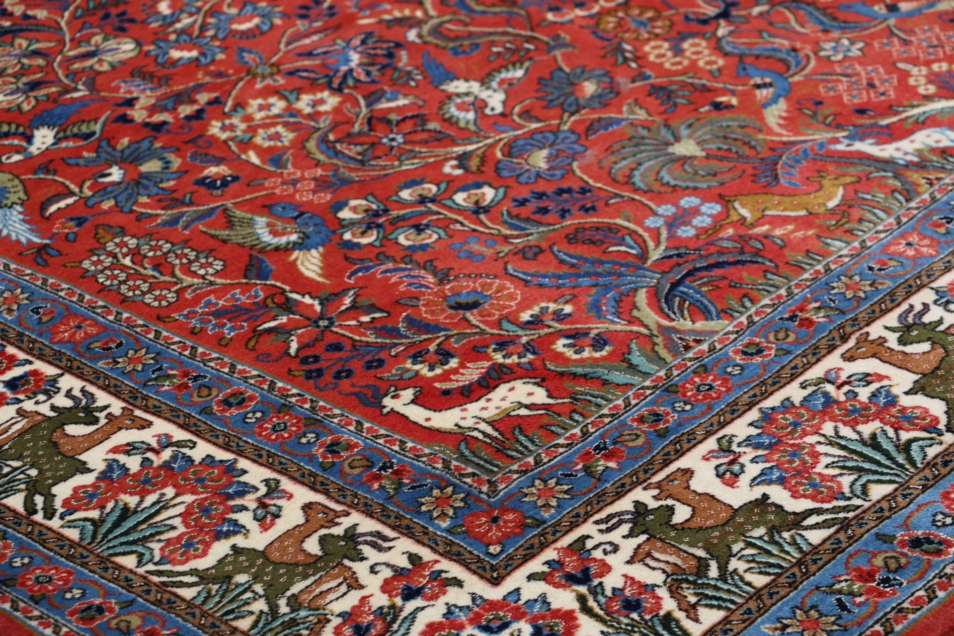 Sarough Perserteppich 202 × 307 cm aus Wolle, handgeknüpft