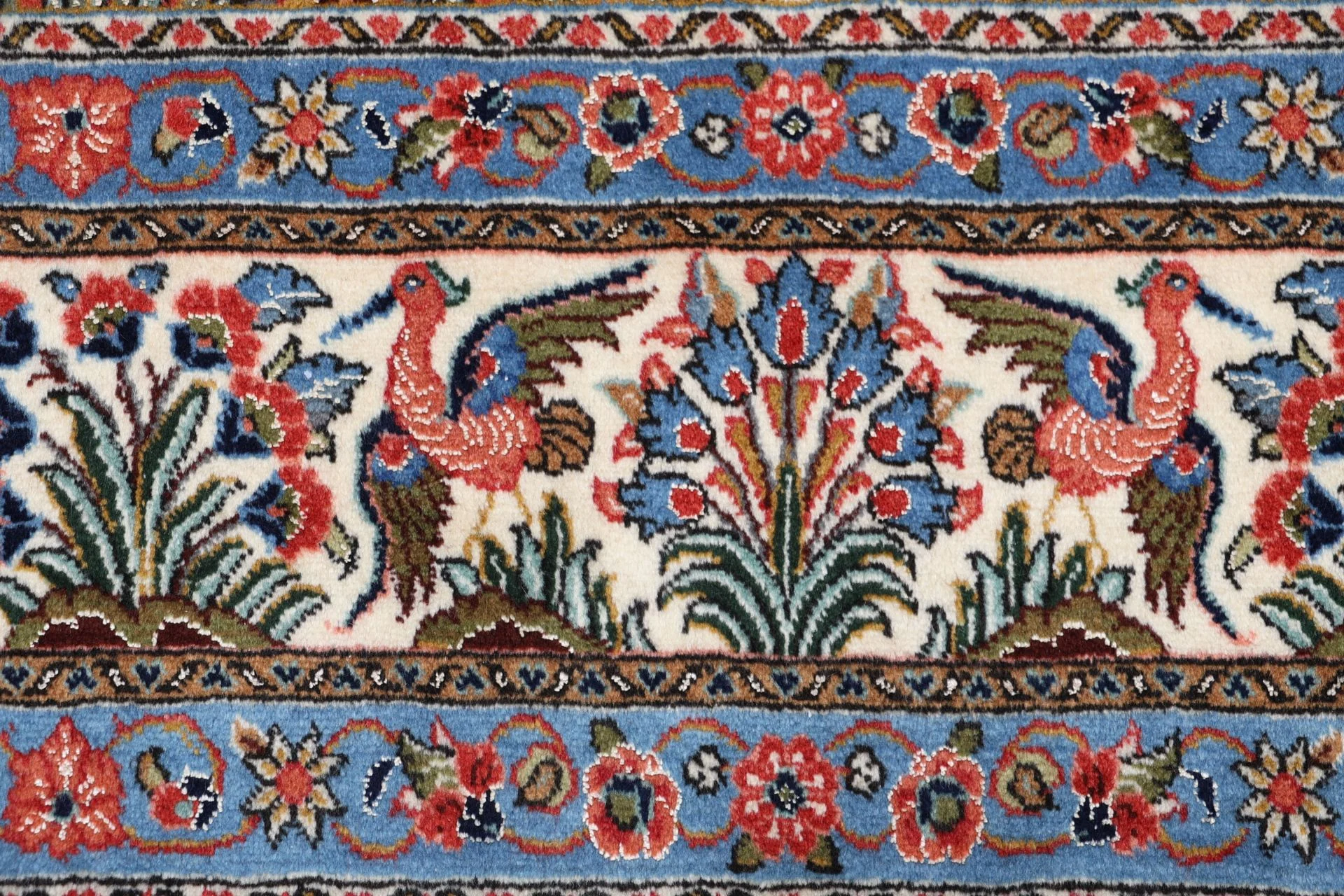 Sarough Perserteppich 202 × 307 cm aus Wolle, handgeknüpft