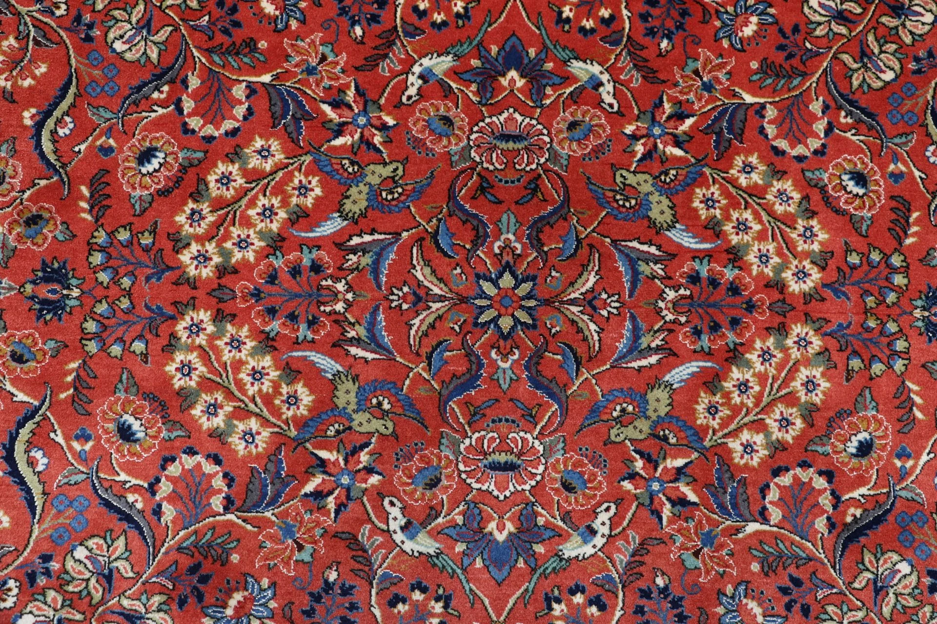 Sarough Perserteppich 202 × 307 cm aus Wolle, handgeknüpft