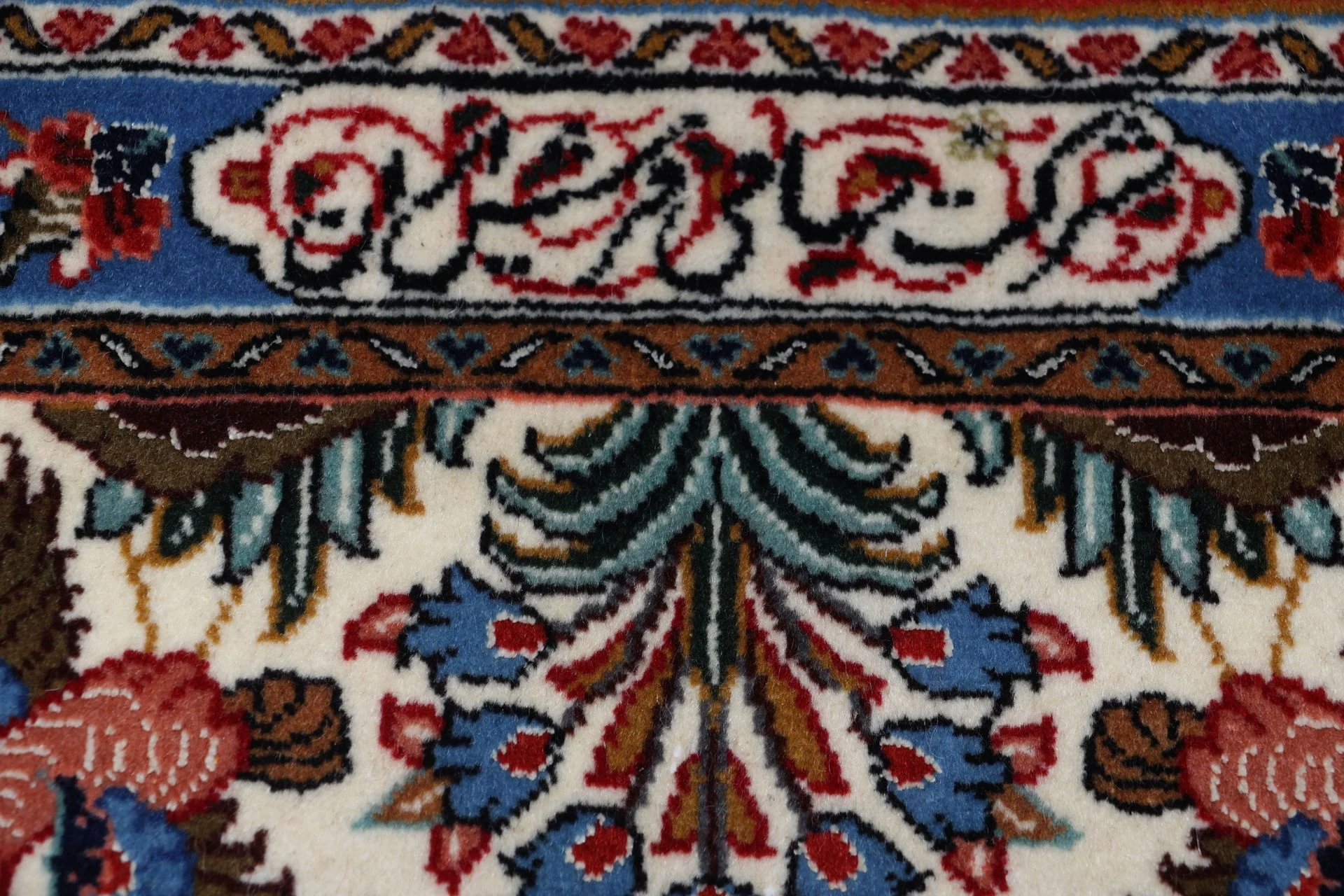 Sarough Perserteppich 202 × 307 cm aus Wolle, handgeknüpft