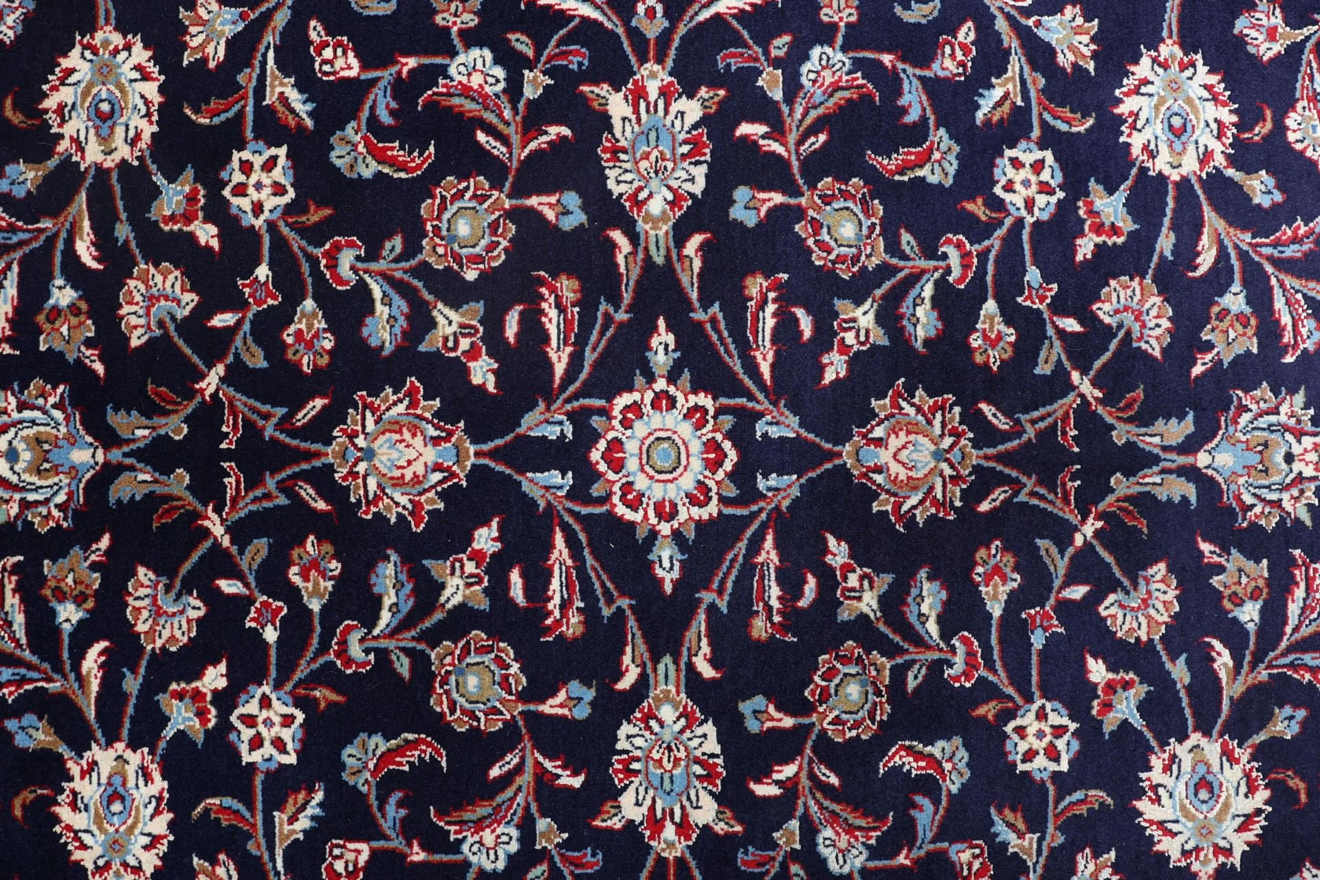 Handgeknüpfter Kashan Perserteppich, 250 × 353 cm, Wolle