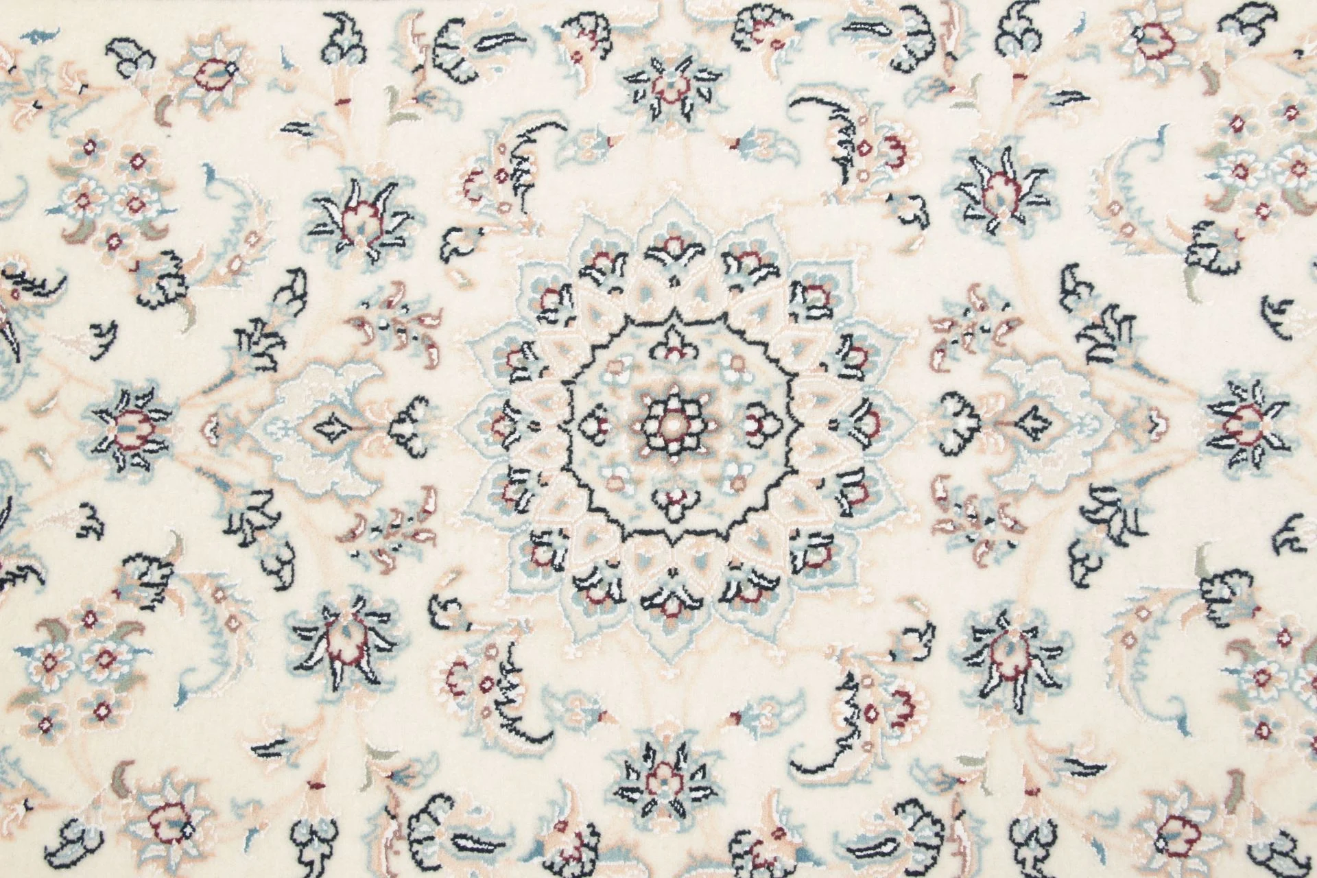 Handgeknüpfter Perserteppich, 82 × 292 cm, Wolle & Seide
