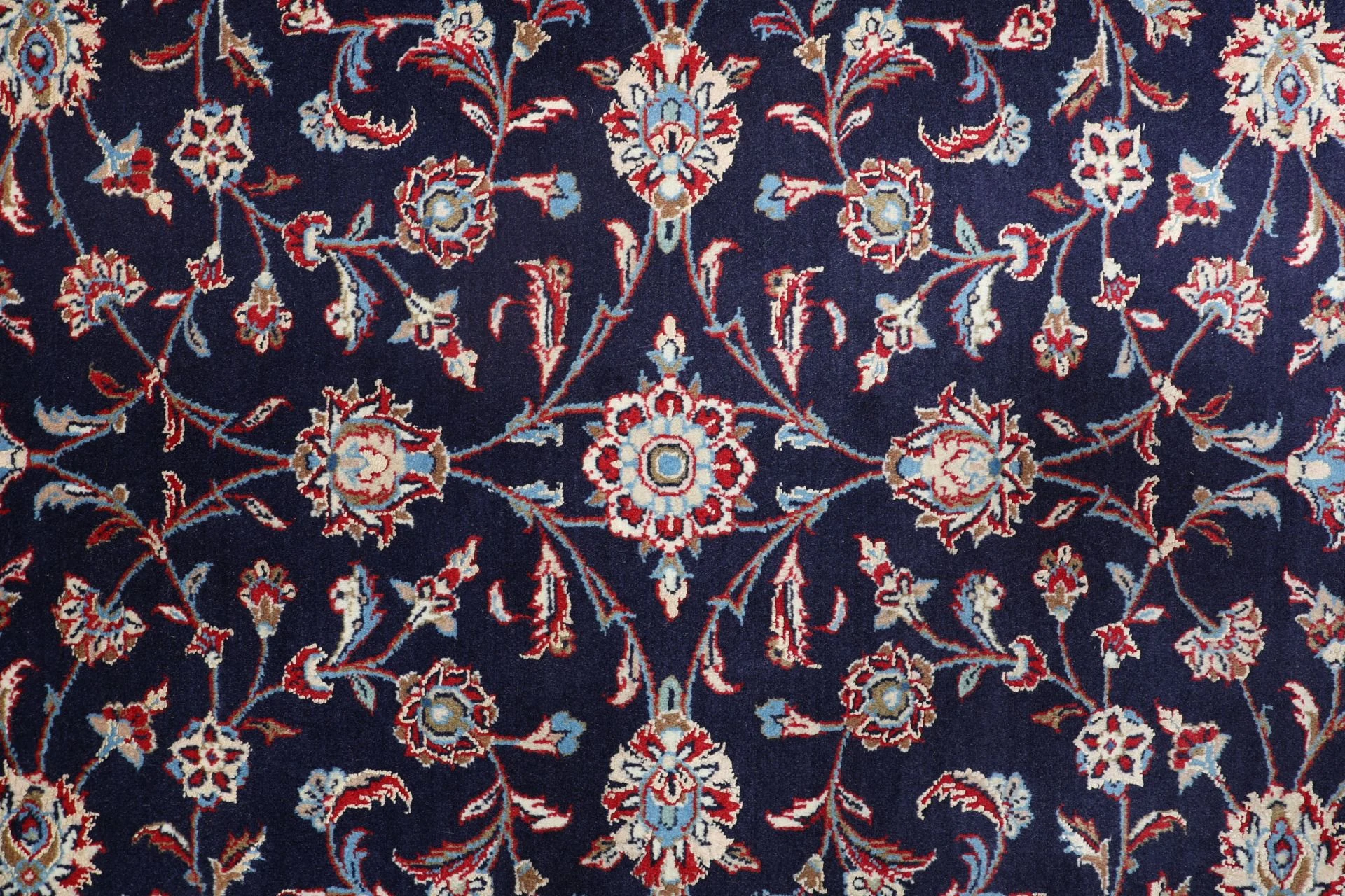 Handgeknüpfter Kashan Perserteppich, 245 × 348 cm, Wolle