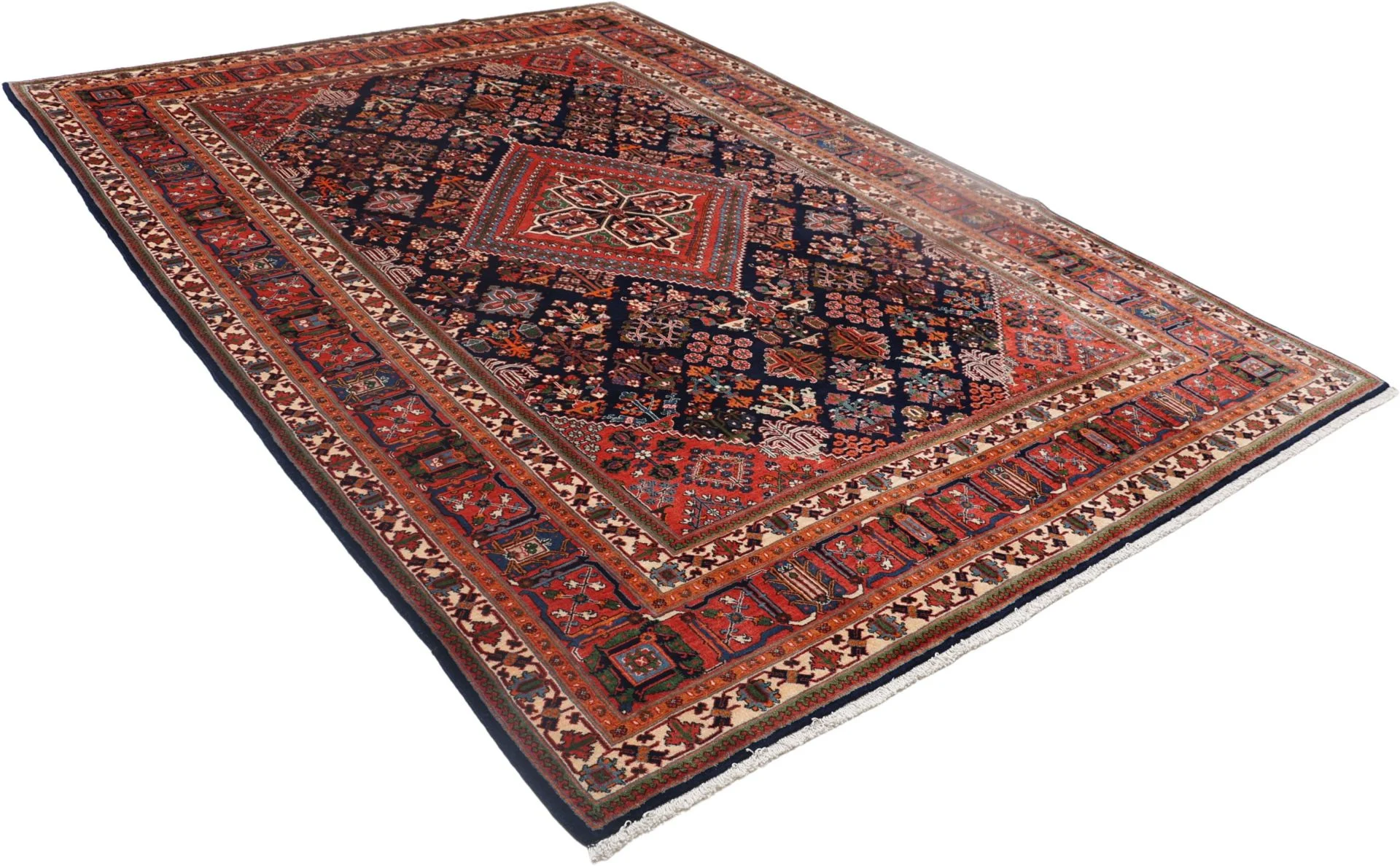 Perserteppich 217 × 307 cm aus Wolle, handgeknüpft
