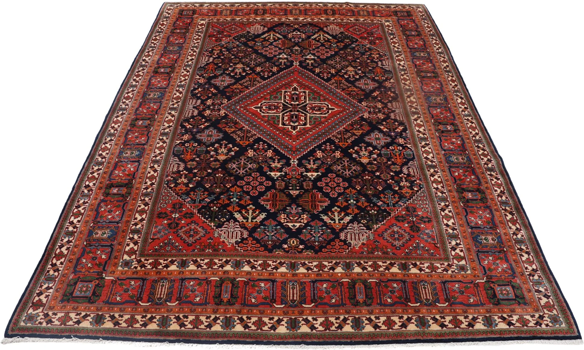 Perserteppich 217 × 307 cm aus Wolle, handgeknüpft