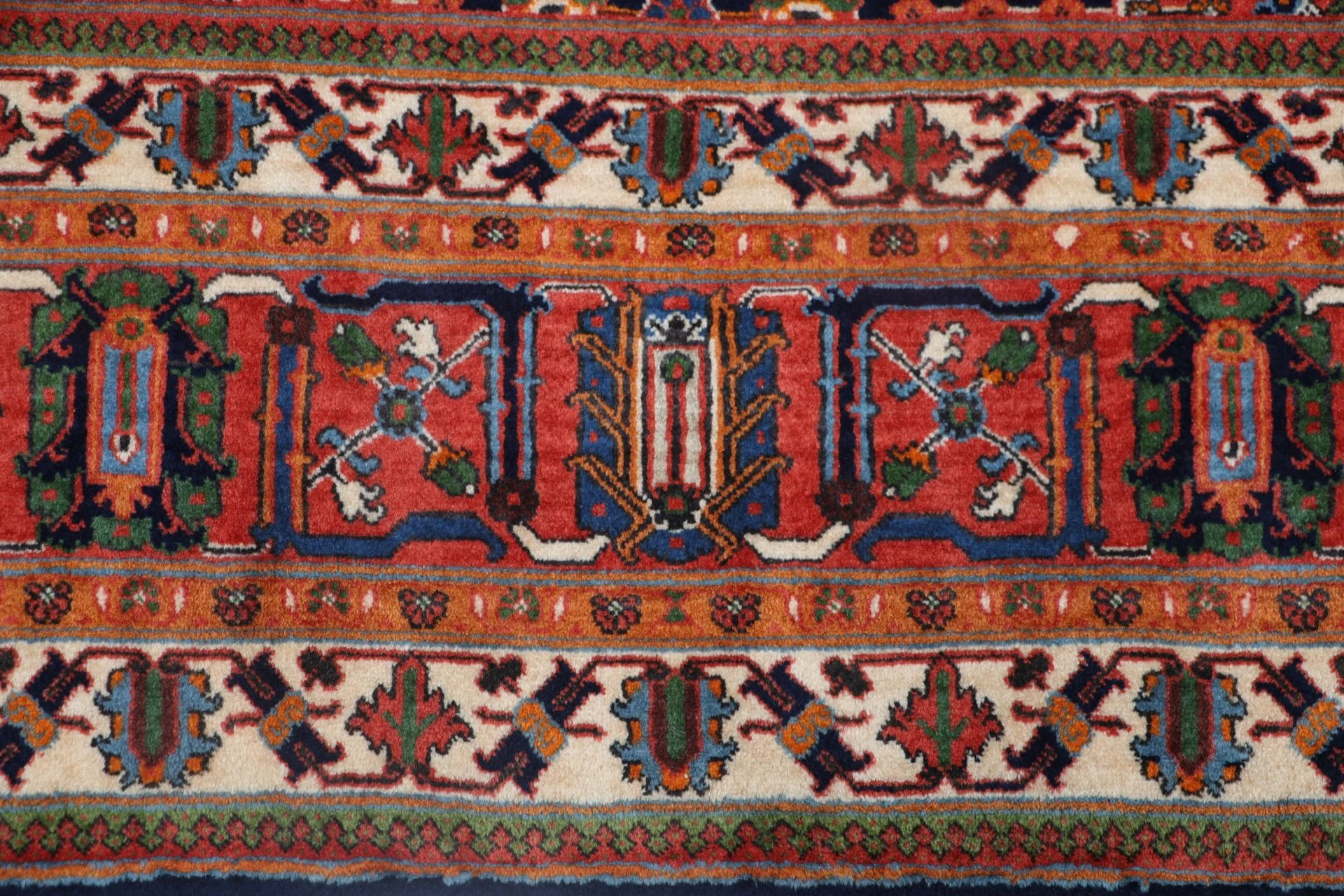 Perserteppich 217 × 307 cm aus Wolle, handgeknüpft