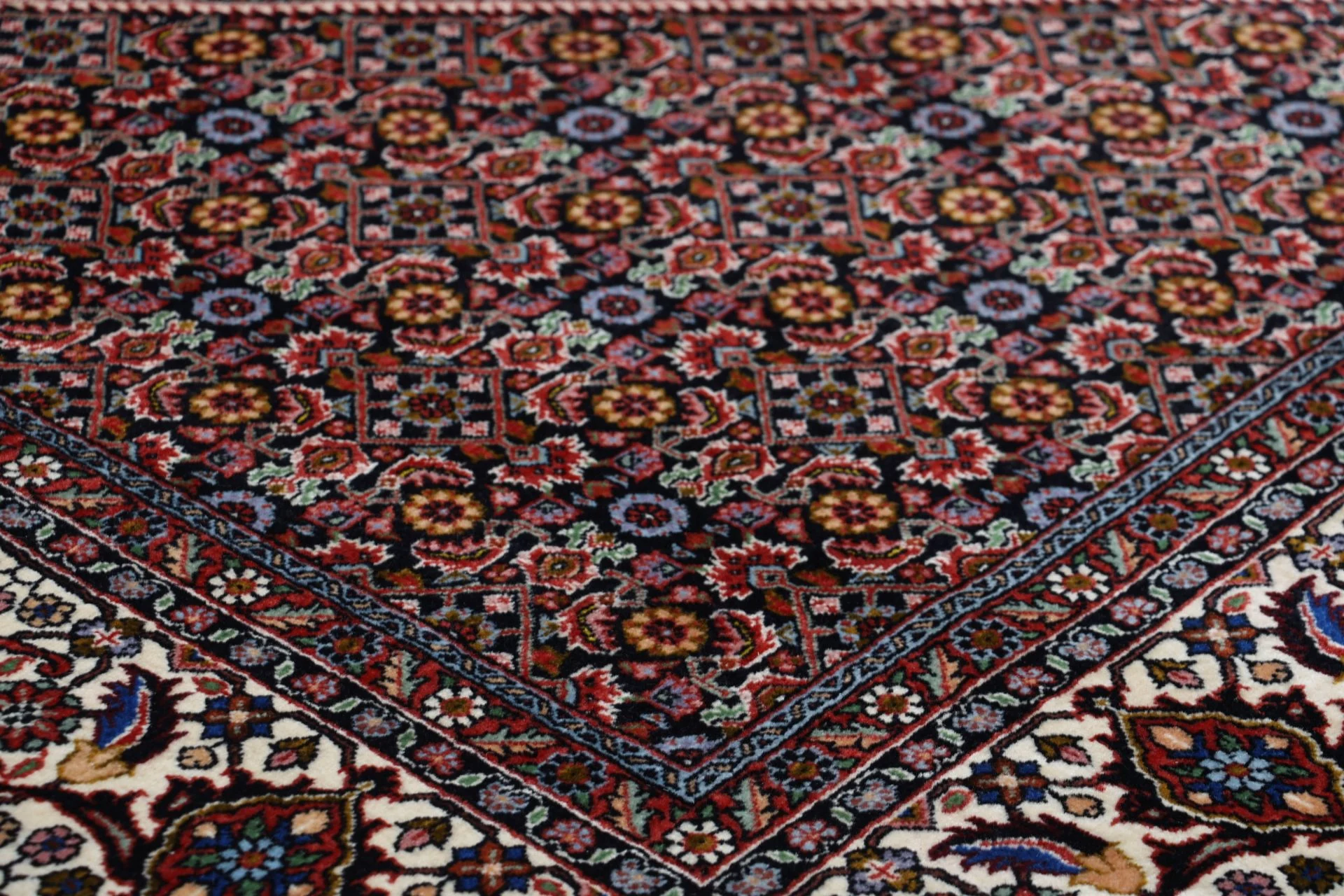 Bijar Perserteppich aus Iran, 255 × 342 cm