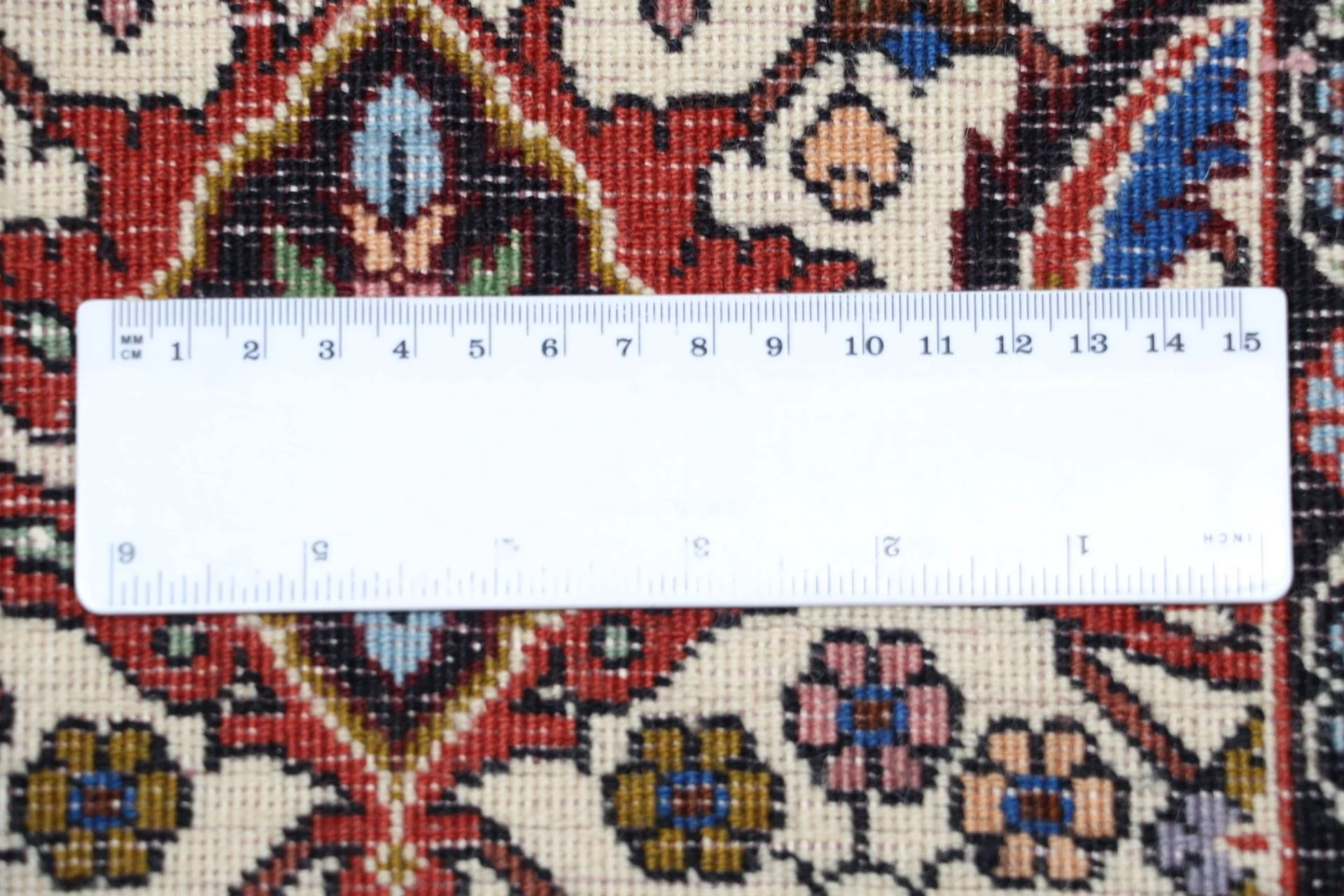 Bijar Perserteppich aus Iran, 255 × 342 cm