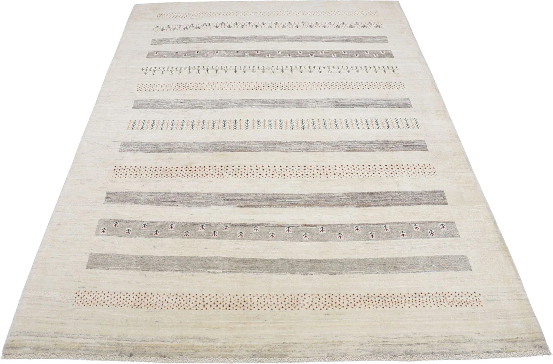 Loribaft Perserteppich 207 × 293 cm aus Wolle, handgeknüpft