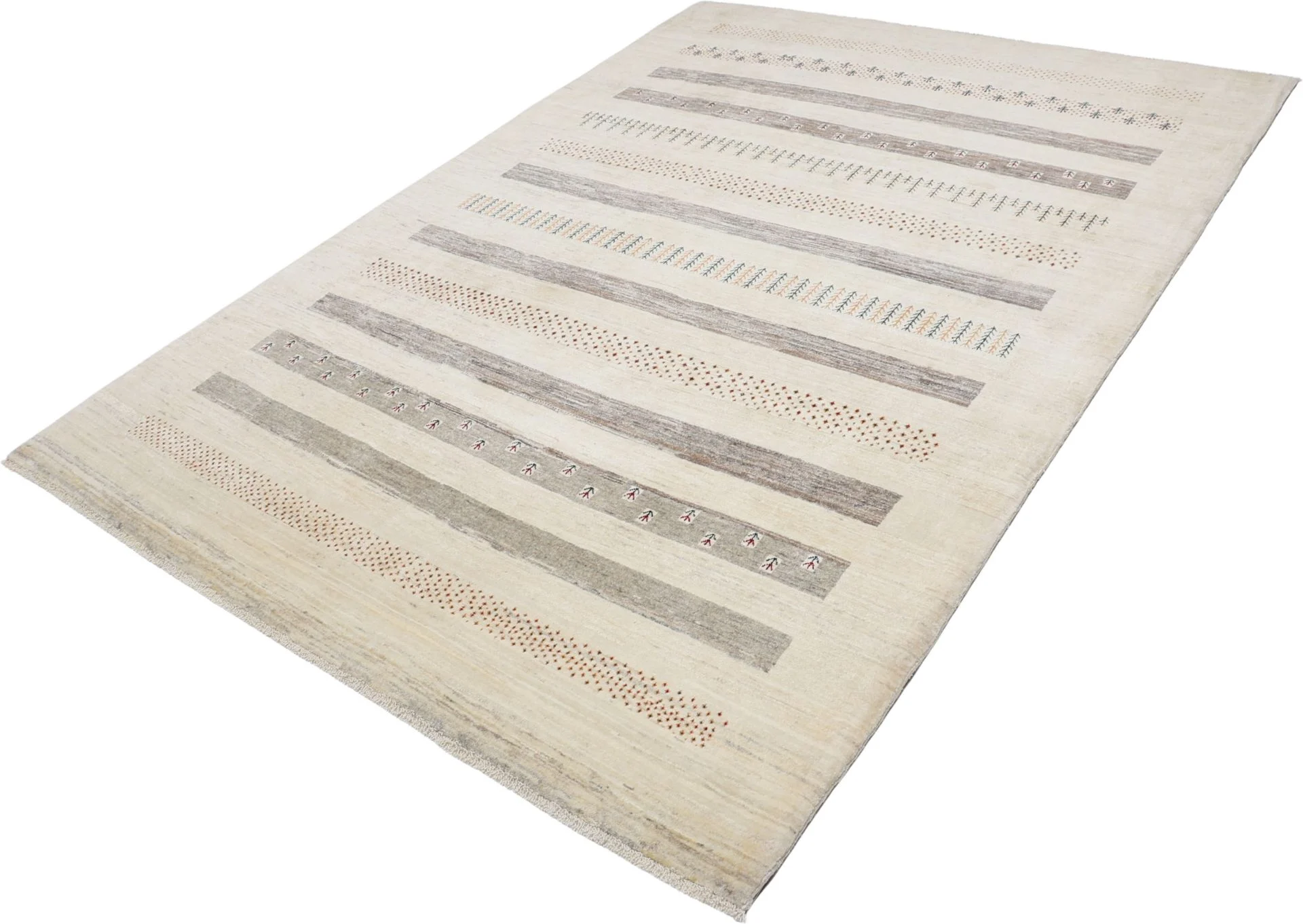 Loribaft Perserteppich 207 × 293 cm aus Wolle, handgeknüpft