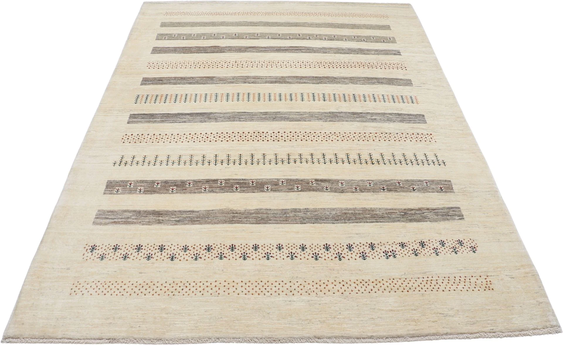 Loribaft Perserteppich 207 × 293 cm aus Wolle, handgeknüpft