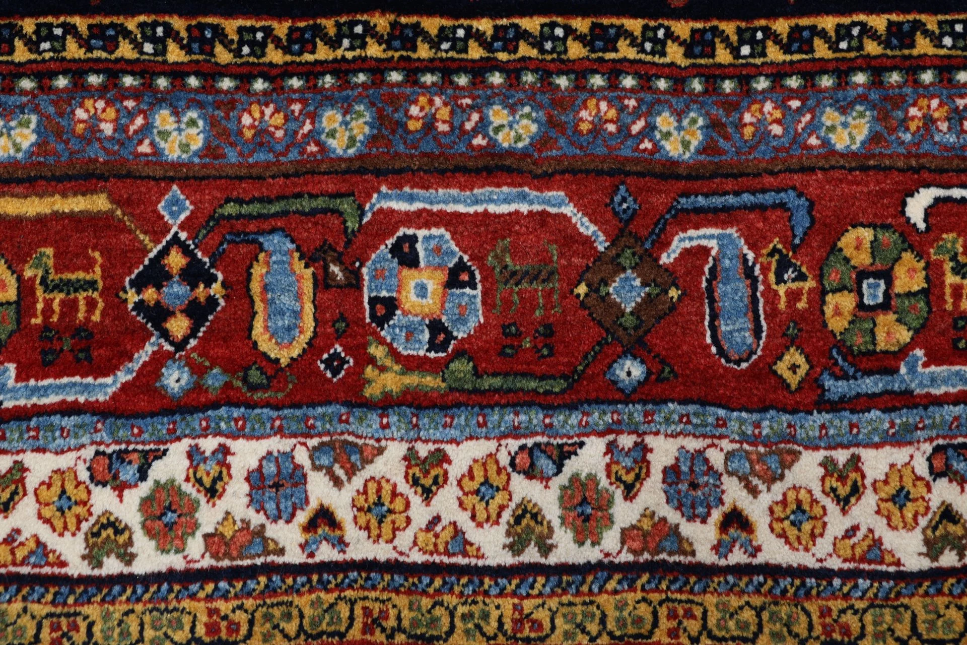 Handgeknüpfter Qashqai Perserteppich, 173 × 259 cm, Wolle