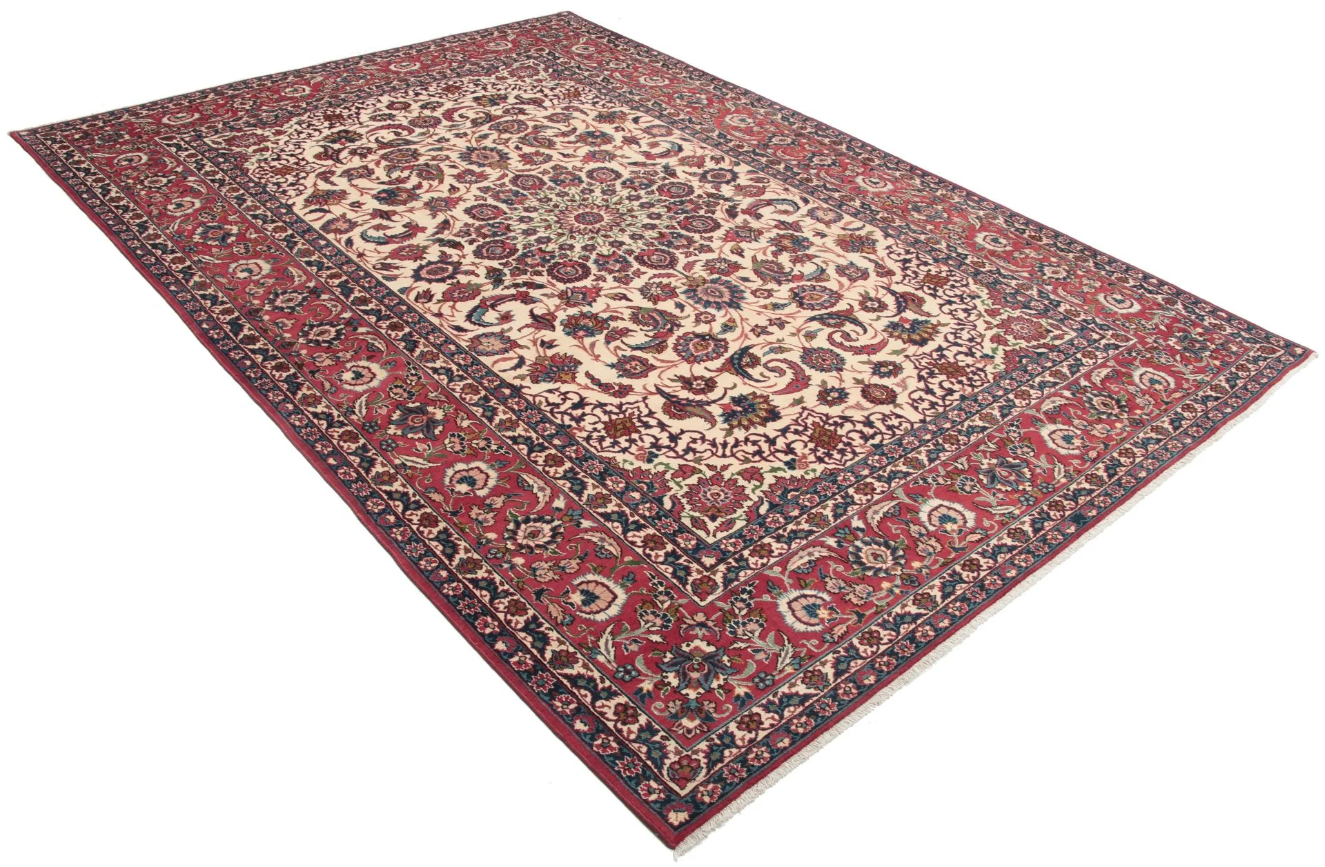 Handgeknüpfter Najafabad Perserteppich, 268 × 390 cm, Wolle
