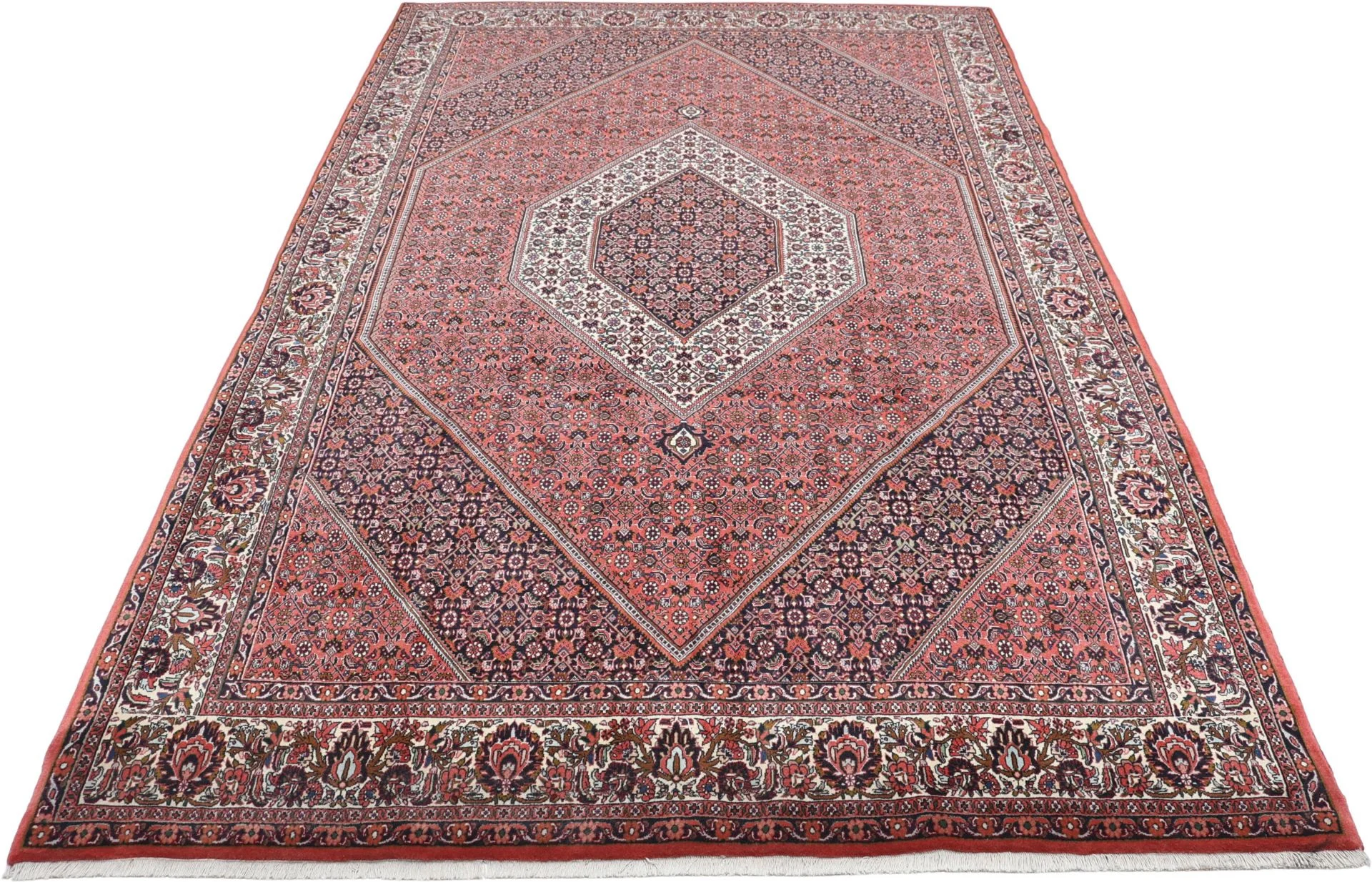 Handgeknüpfter Bijar Perserteppich 202 × 315 cm