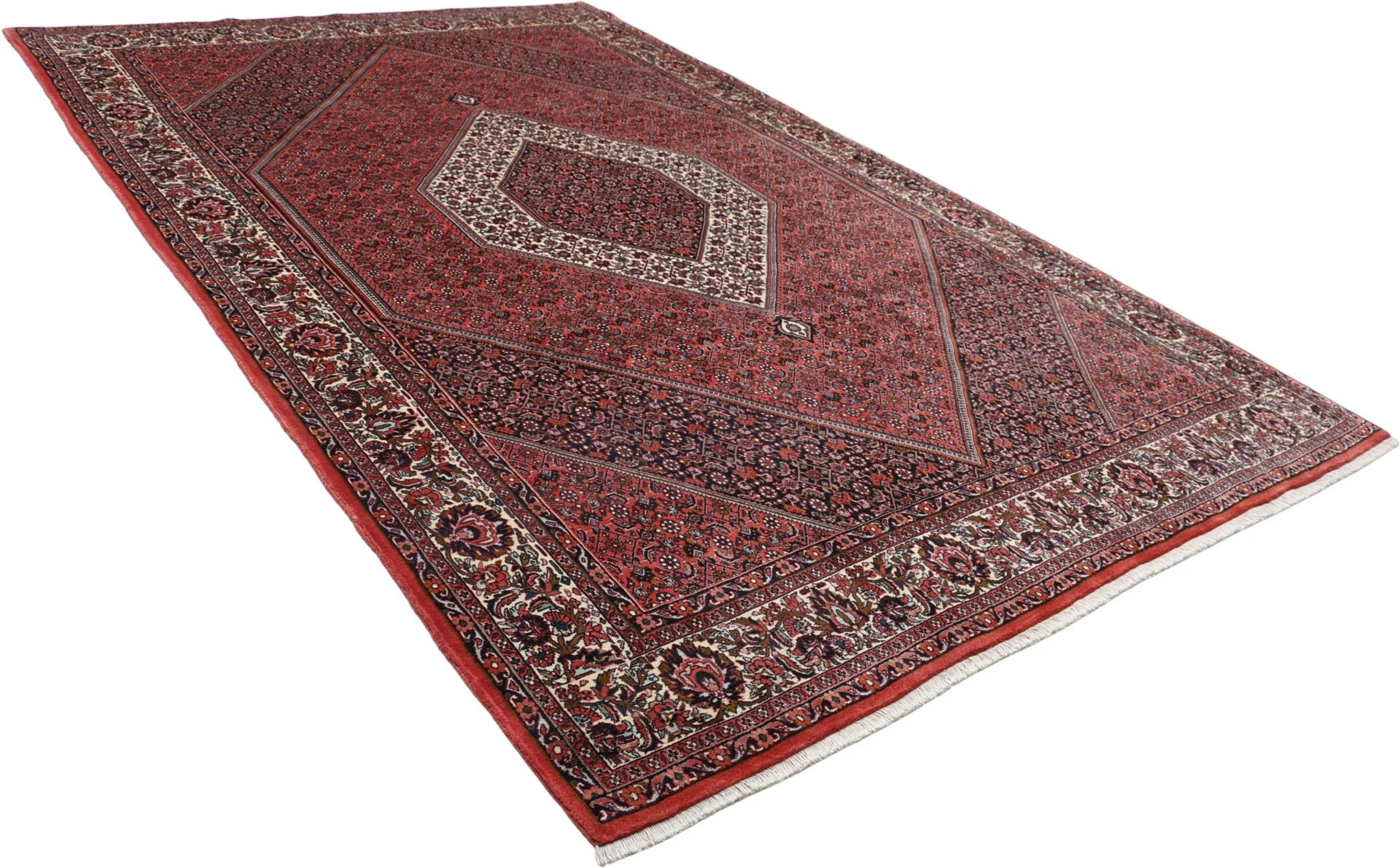 Handgeknüpfter Bijar Perserteppich 202 × 315 cm