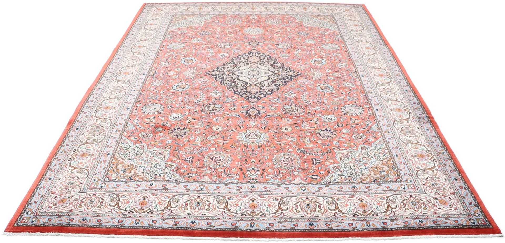 Handgeknüpfter Sarough Perserteppich 261 × 348 cm