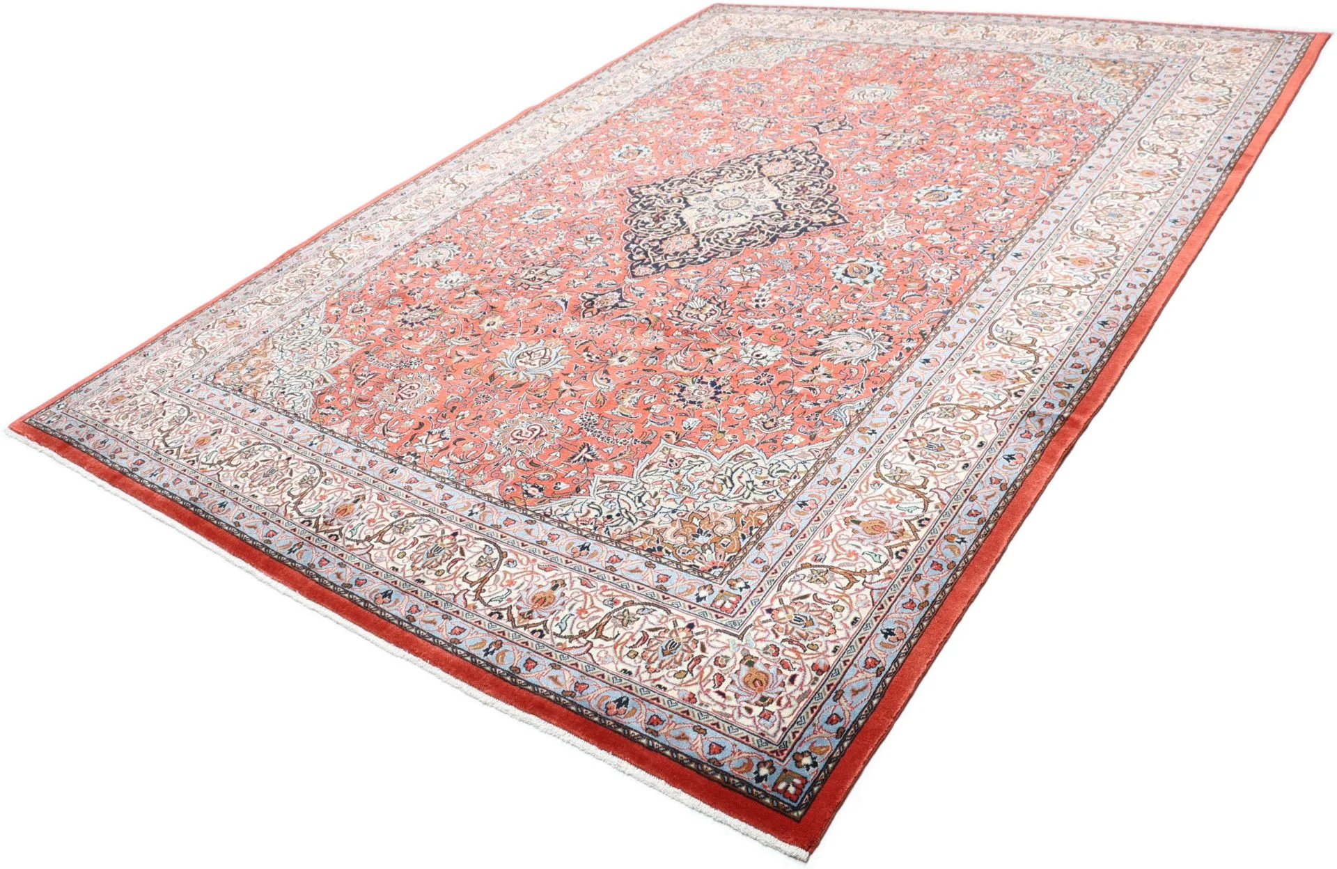 Handgeknüpfter Sarough Perserteppich 261 × 348 cm