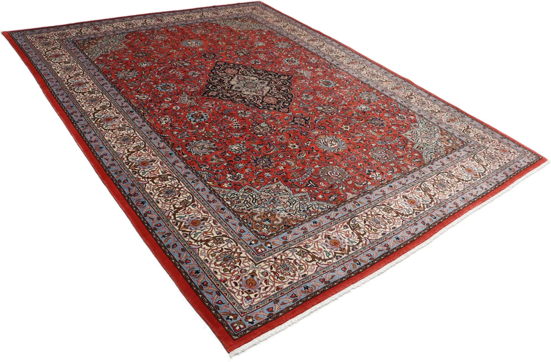 Handgeknüpfter Sarough Perserteppich 261 × 348 cm