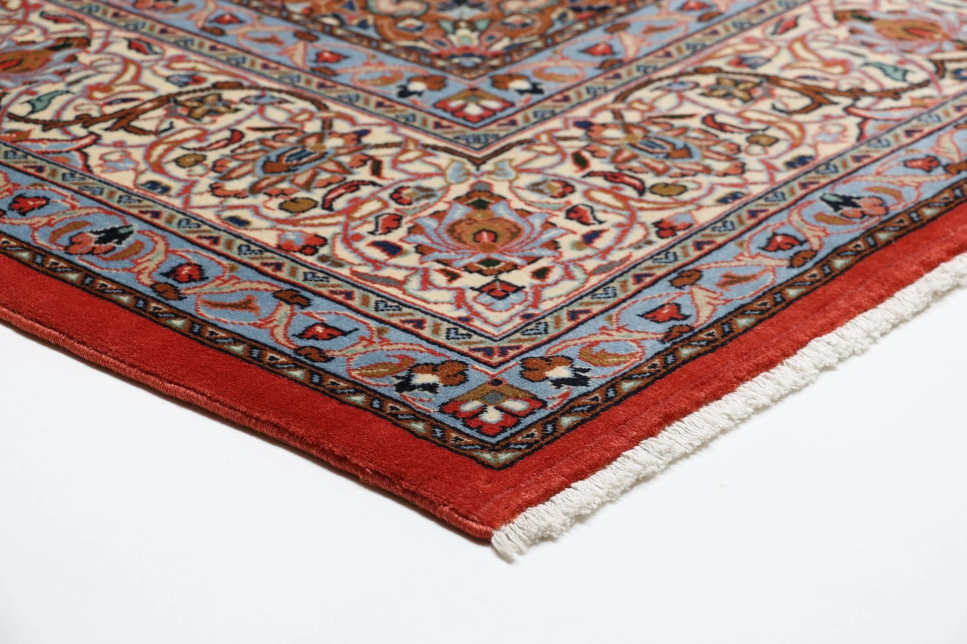 Handgeknüpfter Sarough Perserteppich 261 × 348 cm