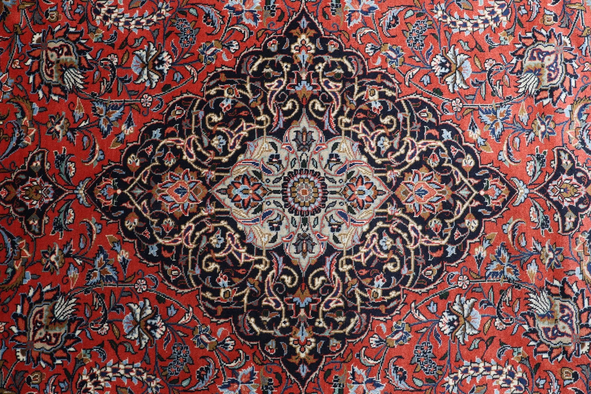 Handgeknüpfter Sarough Perserteppich 261 × 348 cm