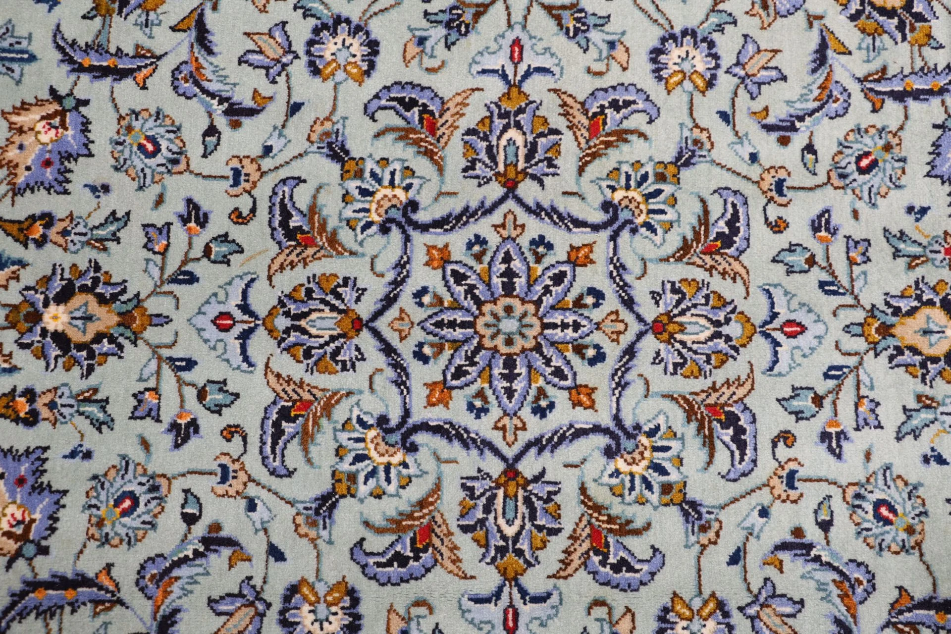Handgeknüpfter Kashan Perserteppich 240 × 368 cm